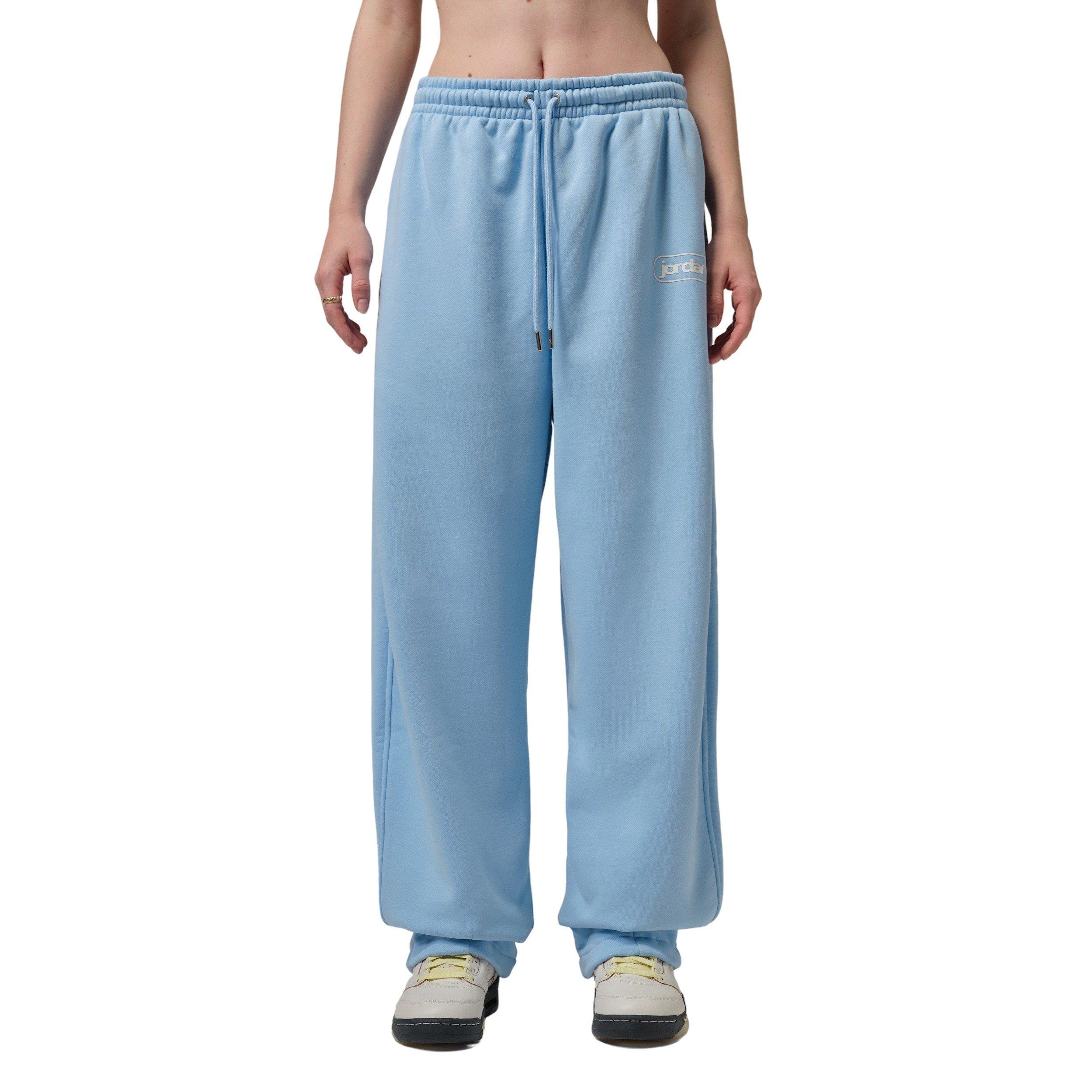 Jordan Women's Flight Fleece Baggy Pants -Blue - BLUE Thumbnail View 1