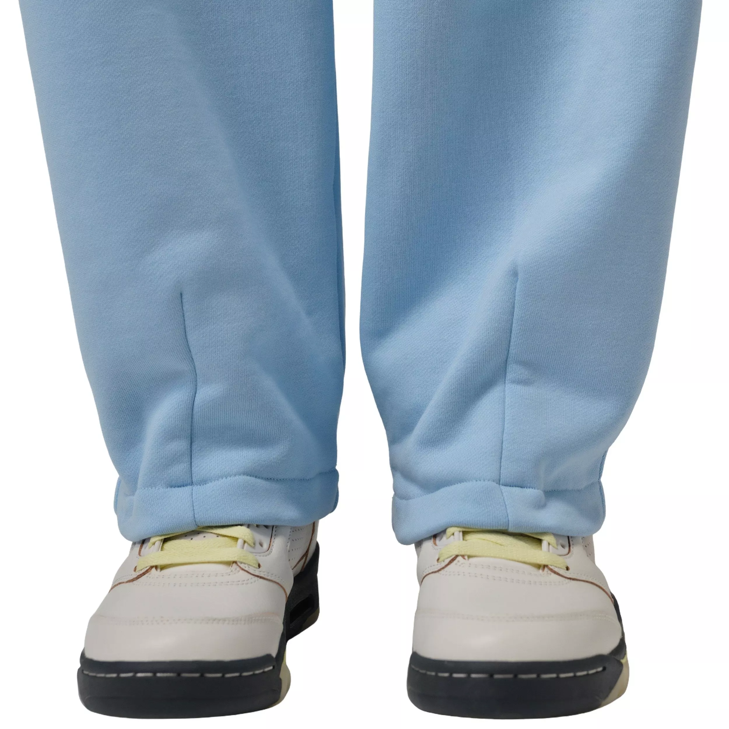Jordan Women's Flight Fleece Baggy Pants -Blue - BLUE