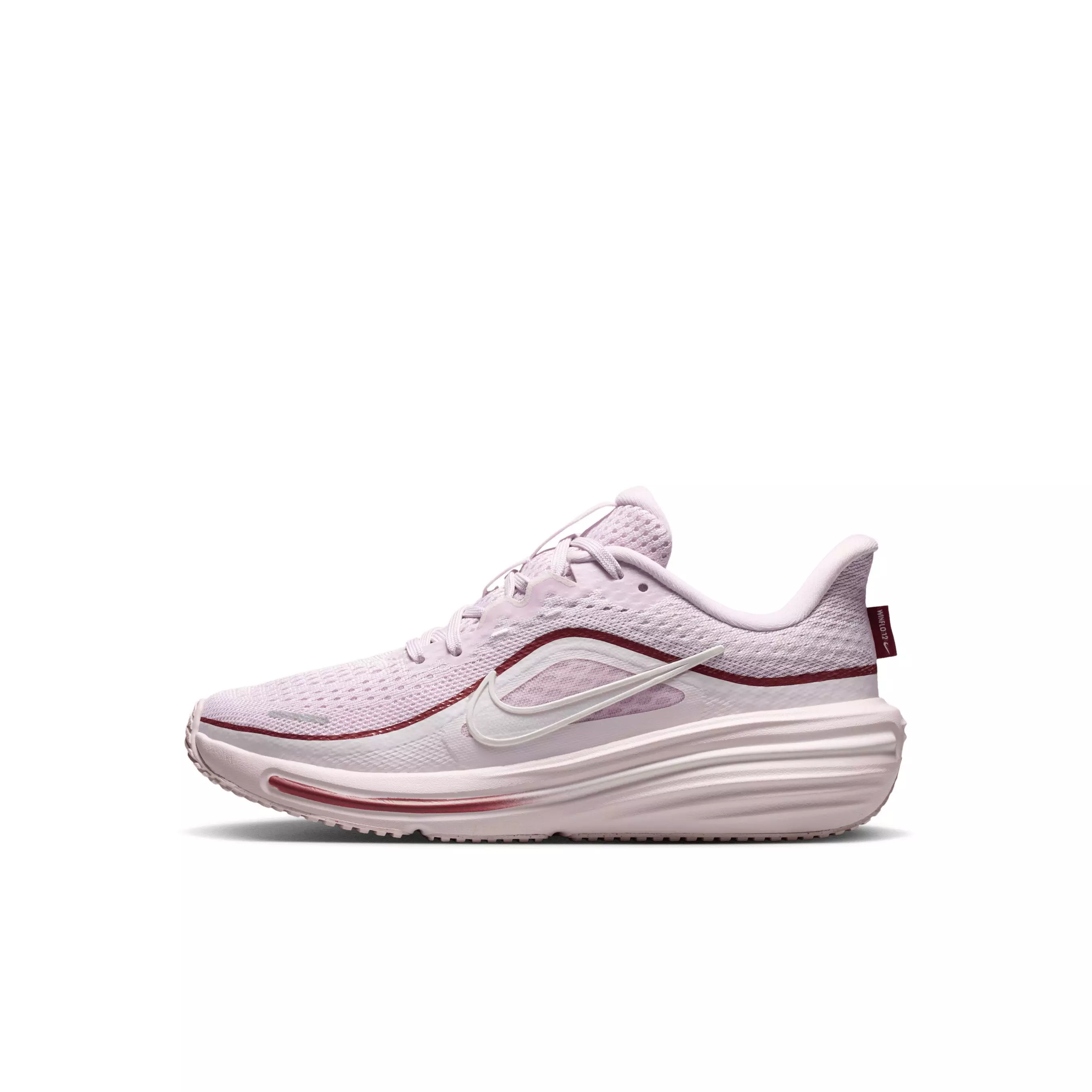 Nike Winflo 12 "Bleached Lilac/Pearl Pink/Pink Smoke/Sail" Preschool Girls' Running Shoe - LILAC/PINK/PINK/SAIL