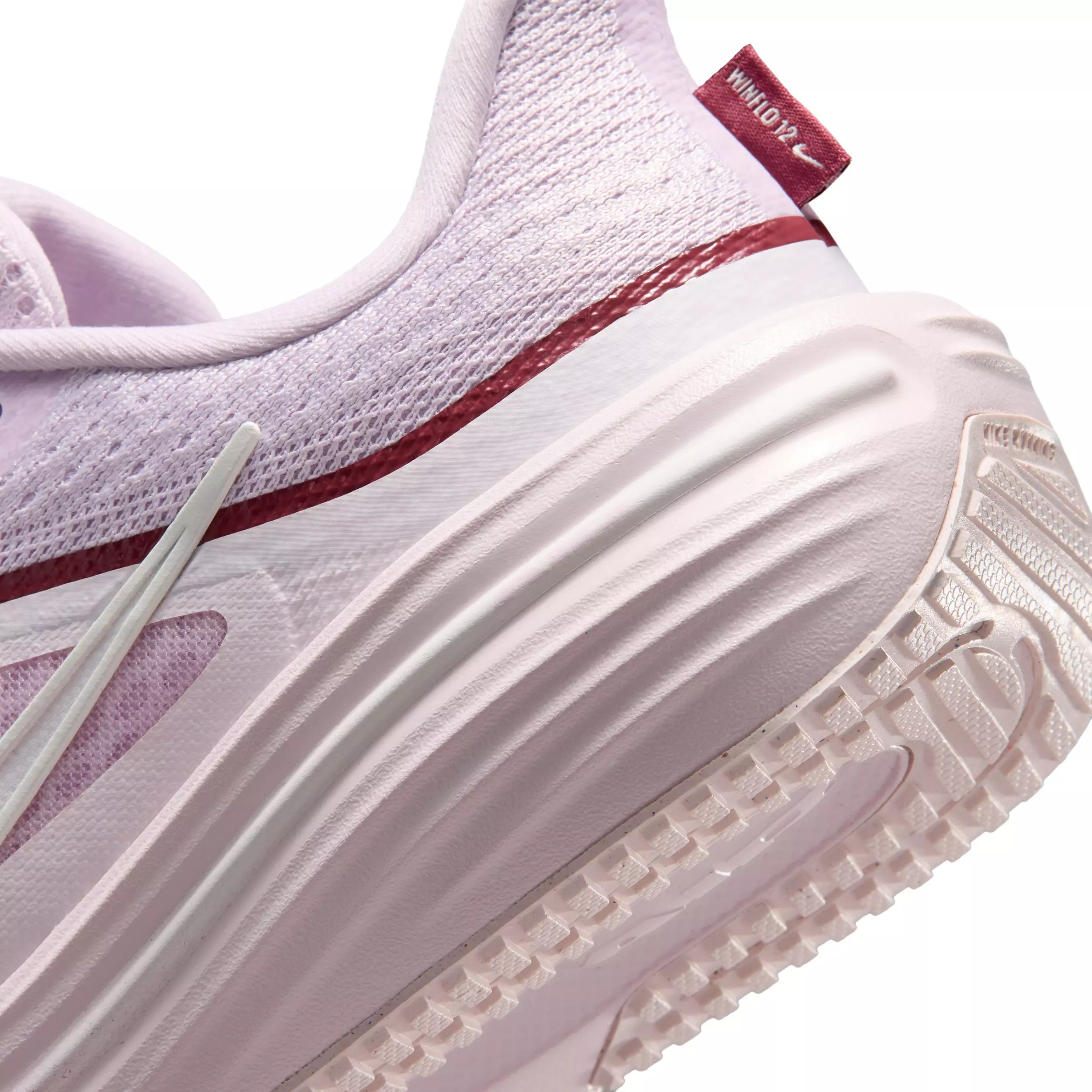 Nike Winflo 12 "Bleached Lilac/Pearl Pink/Pink Smoke/Sail" Preschool Girls' Running Shoe - LILAC/PINK/PINK/SAIL