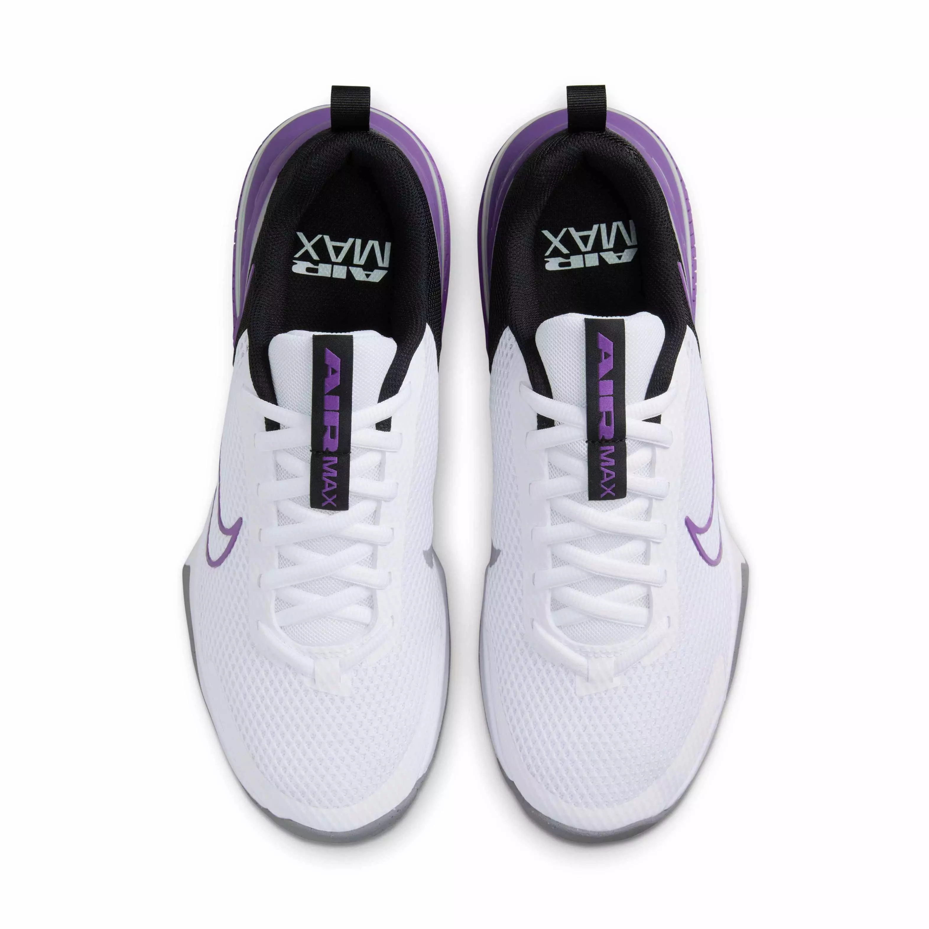 Nike Air Max Alpha Trainer 6 "White/Black/Cement Grey/Wild Grape" Men's Training Shoe - WHITE/BLACK/GREY/GRAPE