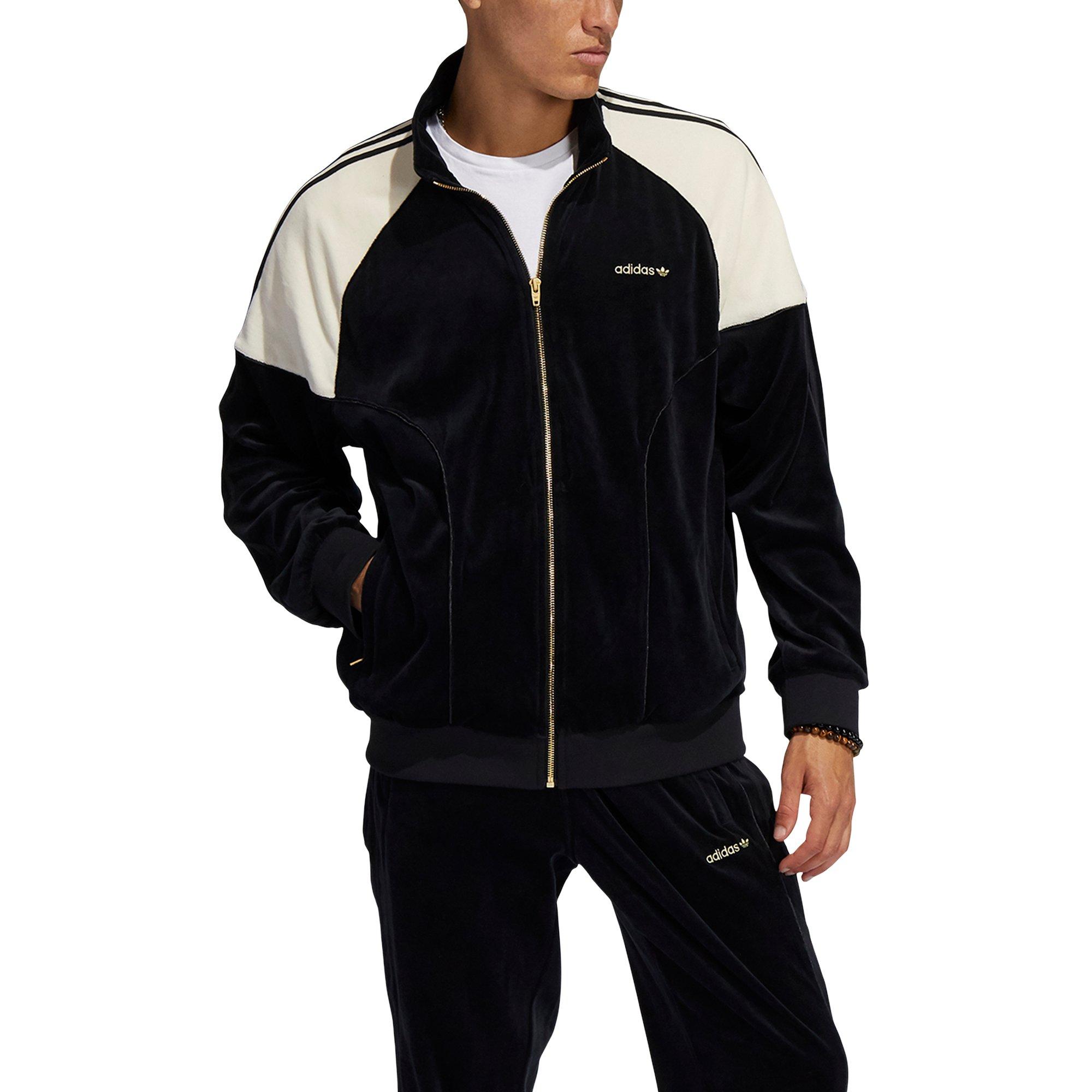 Adidas firebird track jacket sales velvet