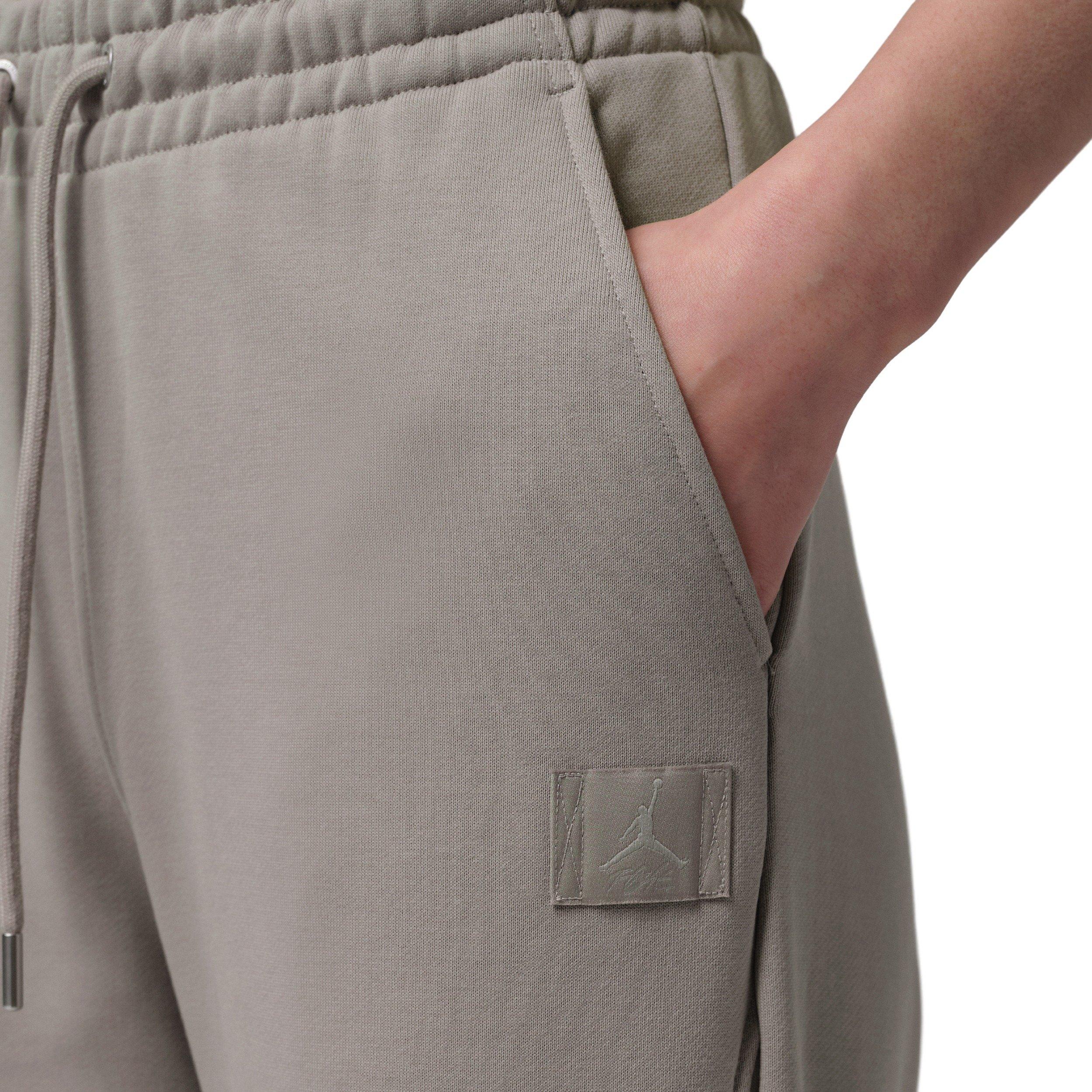 Jordan Women's Flared French Terry Fleece Pants - Stone - STONE Thumbnail View 3