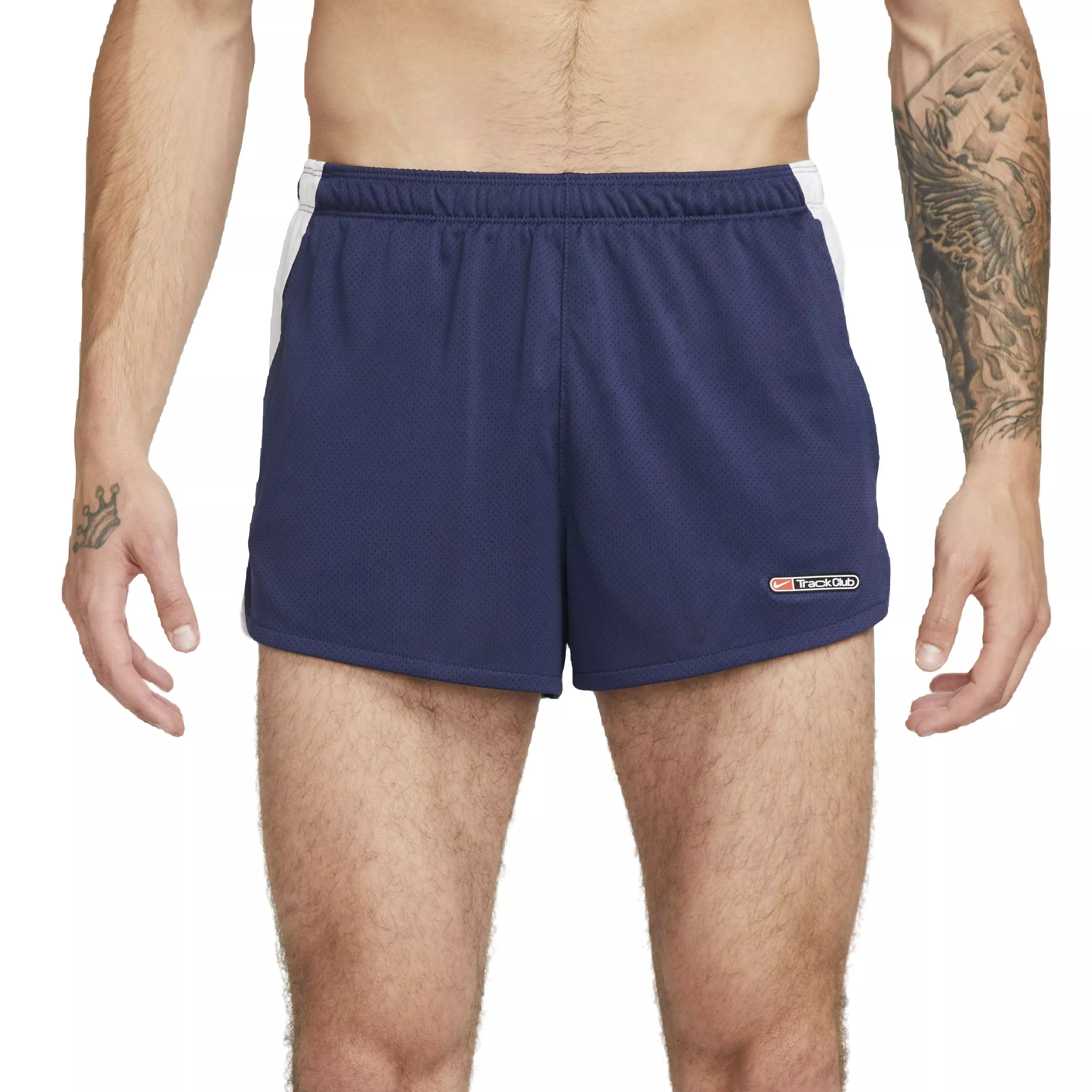 Nike Men's Dri-FIT Track Club 3" Brief-Lined Running Shorts - BLUE
