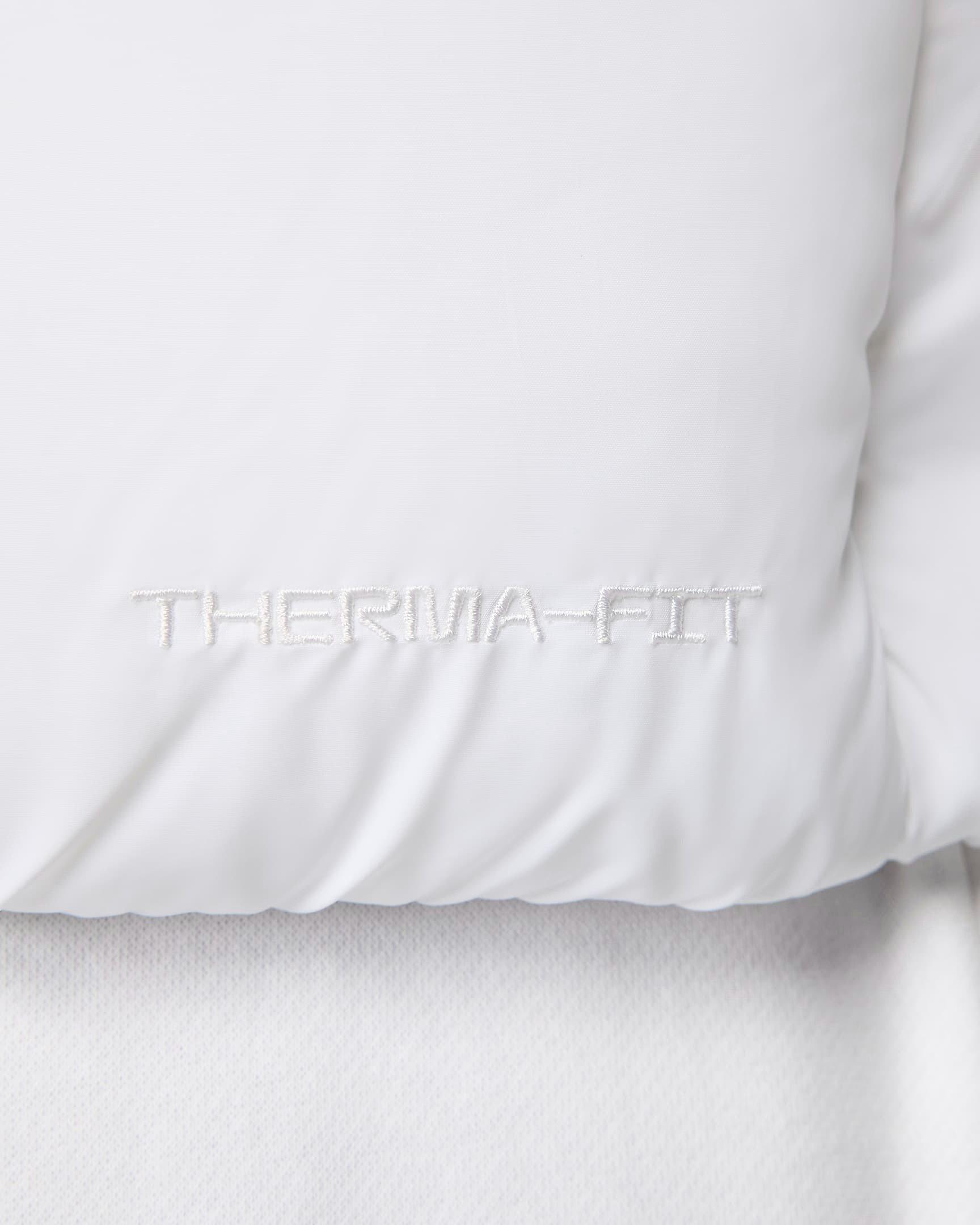 Nike Women's Sportswear Classic Puffer Therma-FIT Loose Vest - WHITE Thumbnail View 6