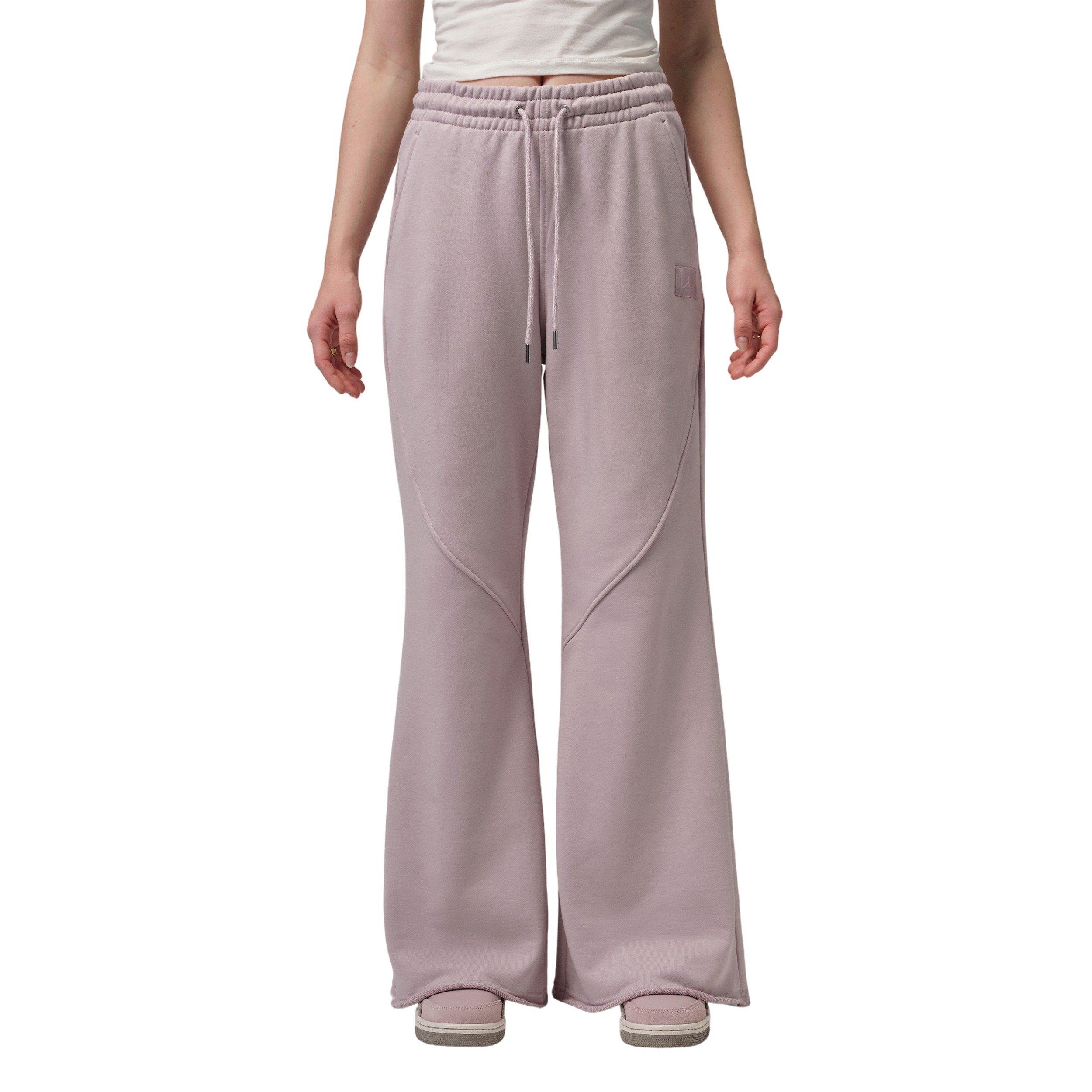 Jordan Women's Flared French Terry Fleece Pants -Rose - ROSE Thumbnail View 1