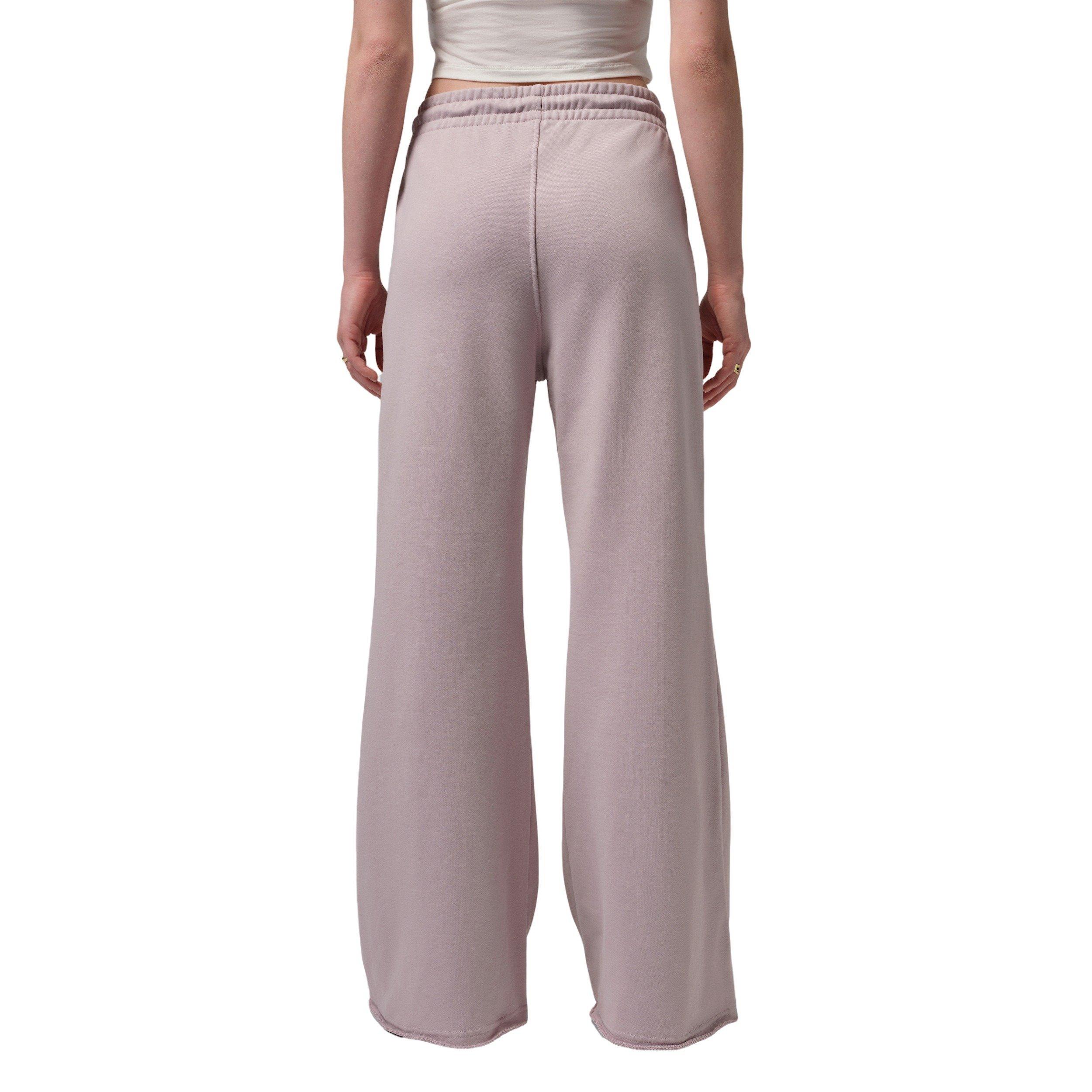 Jordan Women's Flared French Terry Fleece Pants -Rose - ROSE Thumbnail View 2