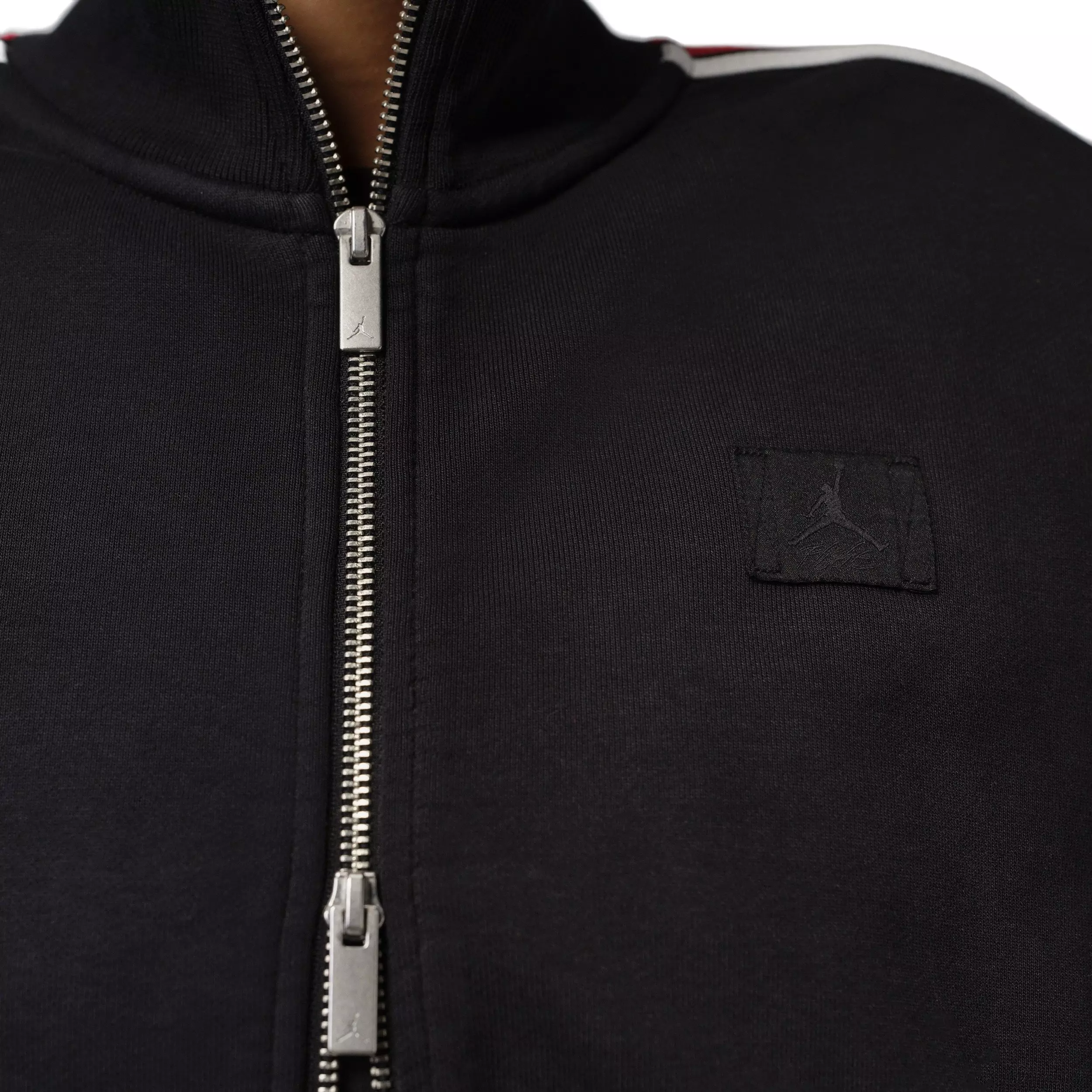 Jordan Women's Flight Fleece French Terry Full-Zip Jacket - Black - BLACK