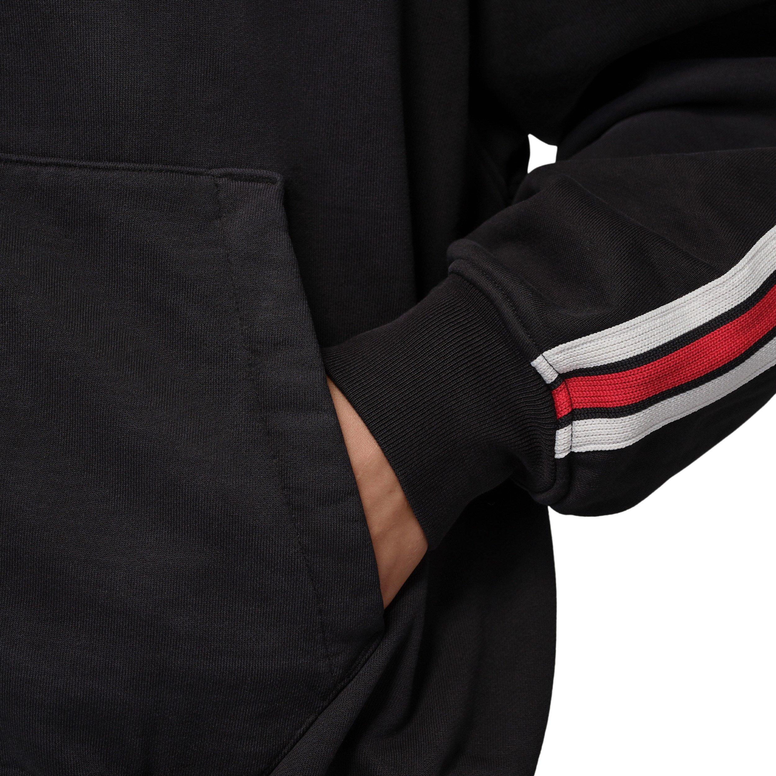 Jordan Women's Flight Fleece French Terry Full-Zip Jacket -Black - BLACK Thumbnail View 5