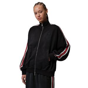 Jordan Women's Flight Fleece French Terry Full-Zip Jacket -Black