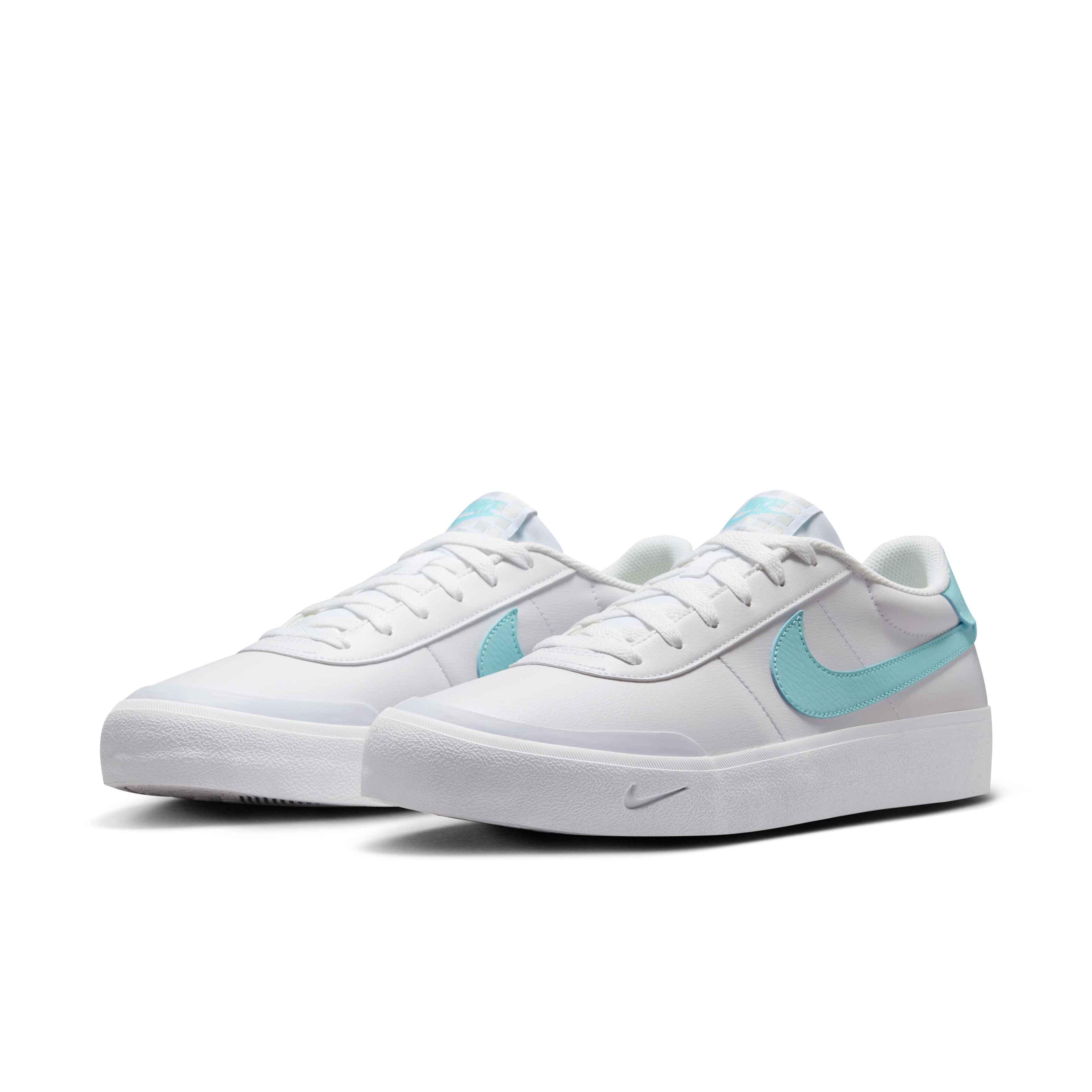 Nike Court Shot "White/Glacier Ice" Men's Shoe - WHITE/ICE Thumbnail View 3
