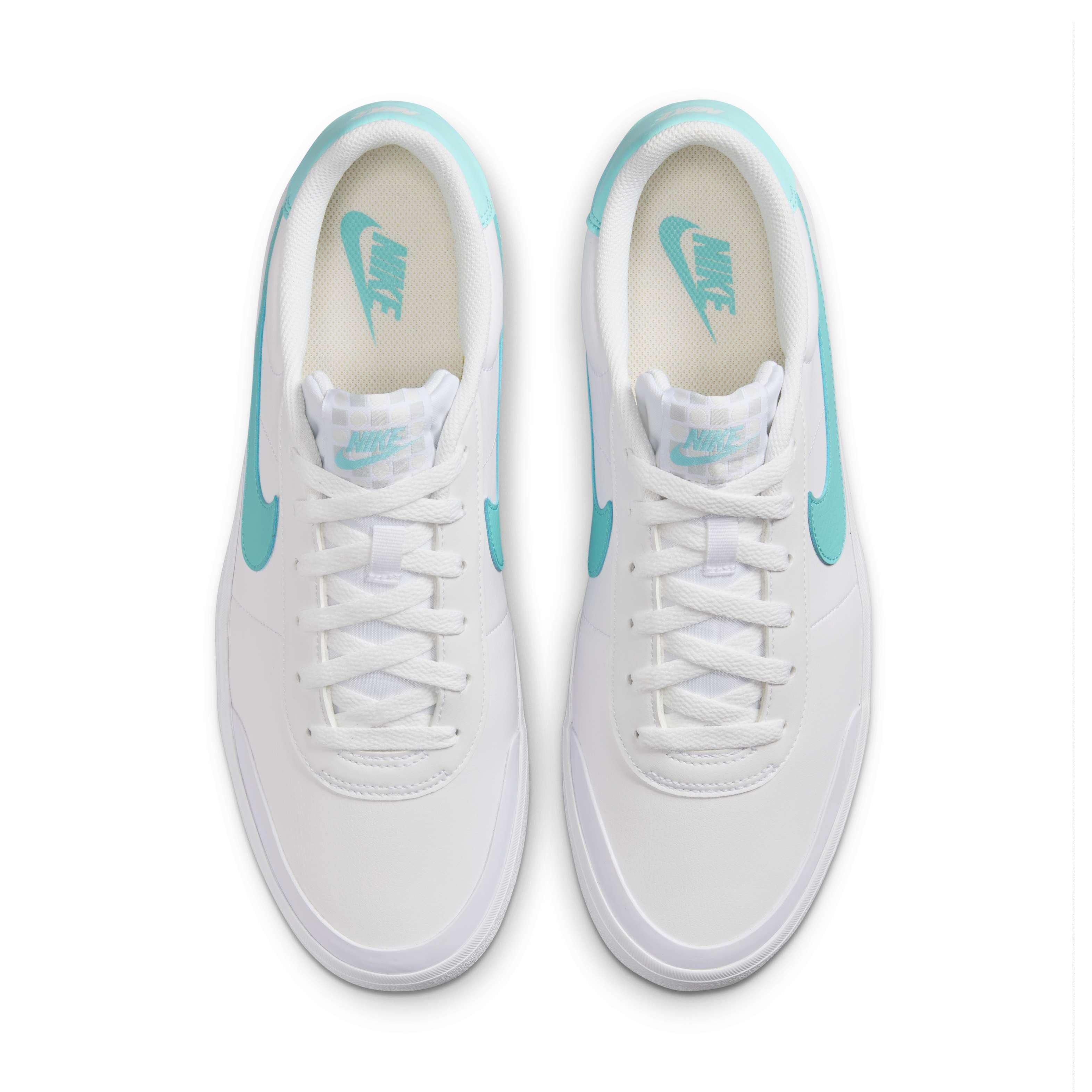 Nike Court Shot "White/Glacier Ice" Men's Shoe - WHITE/ICE Thumbnail View 4