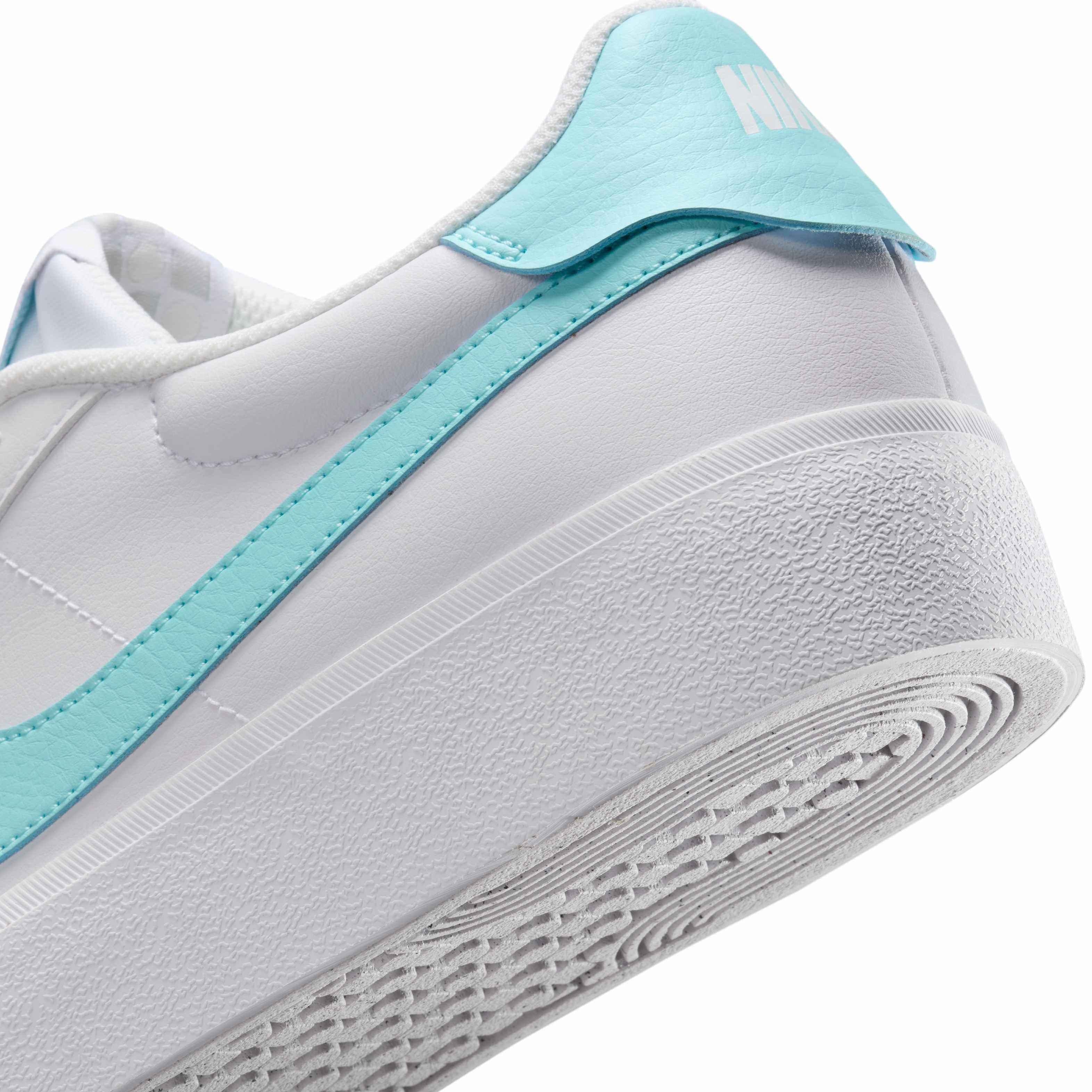 Nike Court Shot "White/Glacier Ice" Men's Shoe - WHITE/ICE Thumbnail View 8