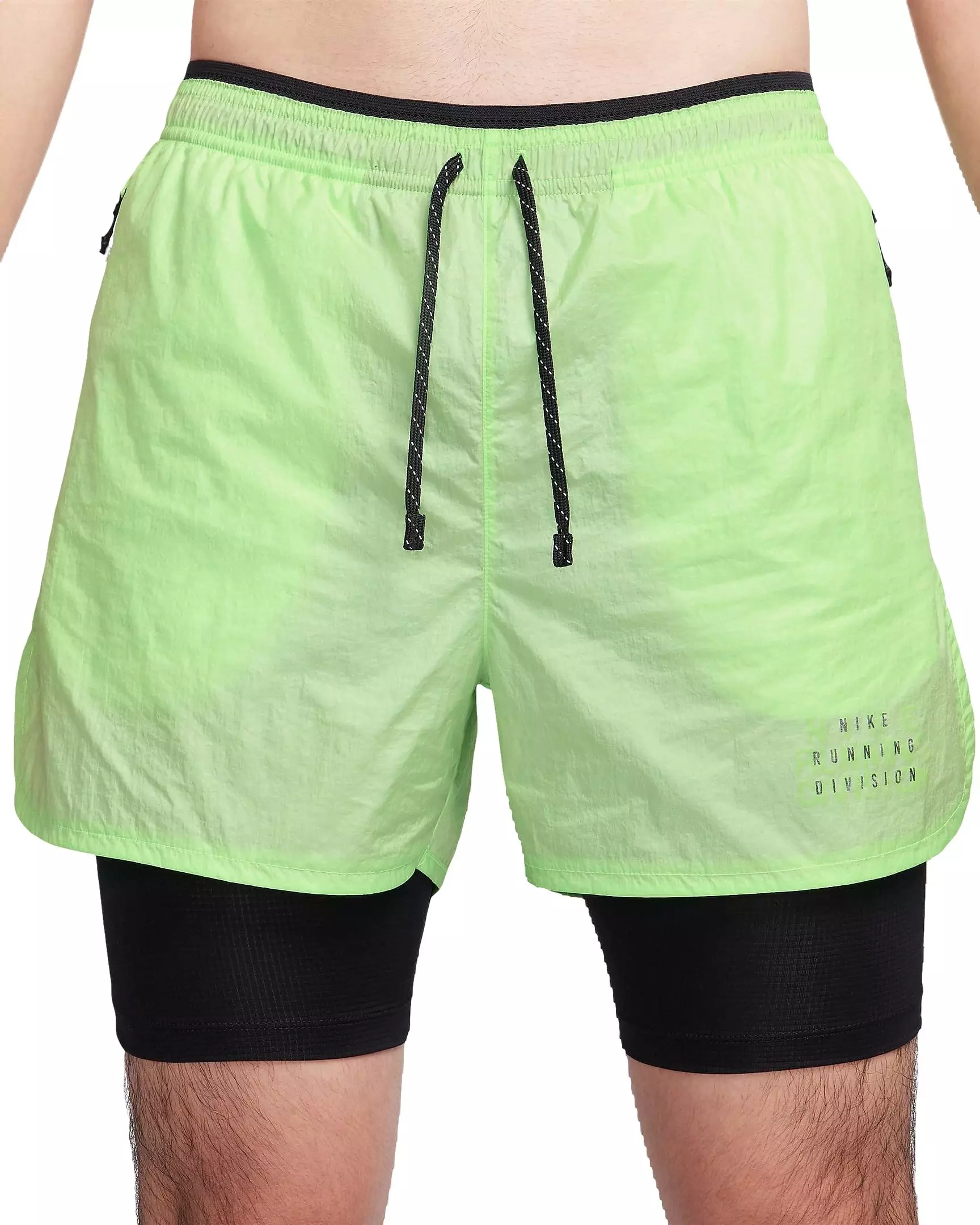 Nike Men's Running Division Repel 7" 2-in-1 Running Shorts - GREEN