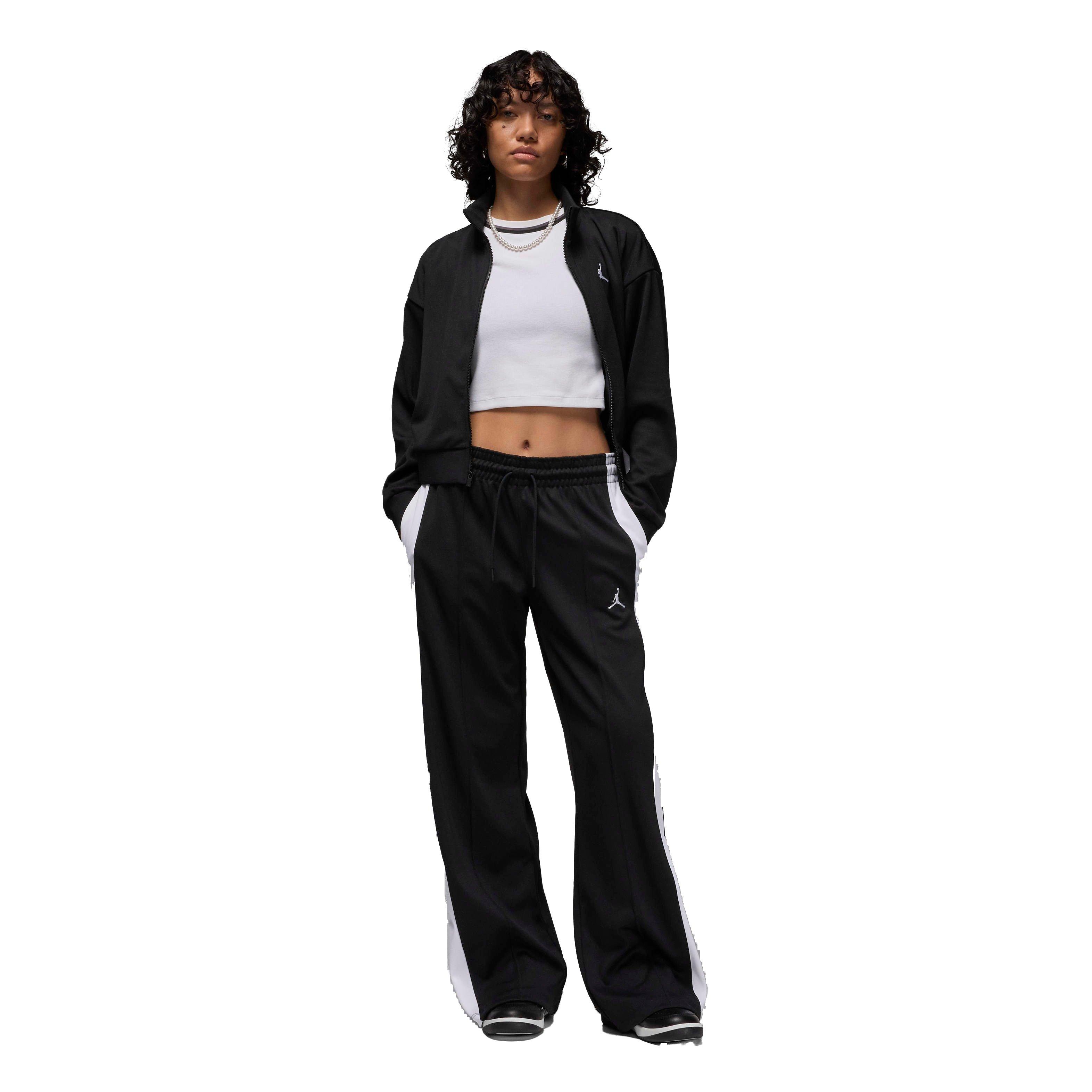 Jordan Women's Knit Track Pants - BLACK Thumbnail View 6