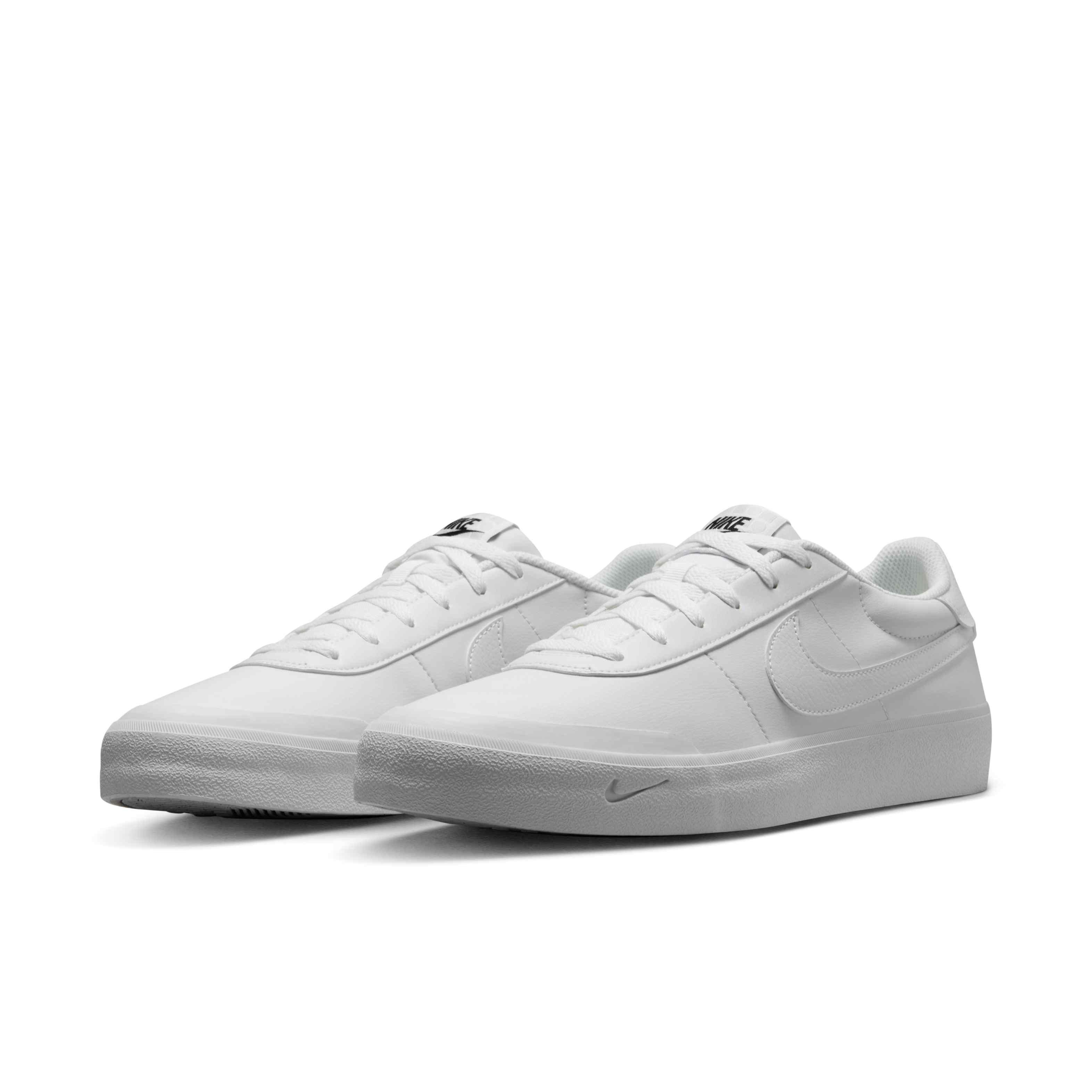 Nike Court Shot "White/Black/White" Men's Shoe - WHITE/BLACK/WHITE Thumbnail View 3