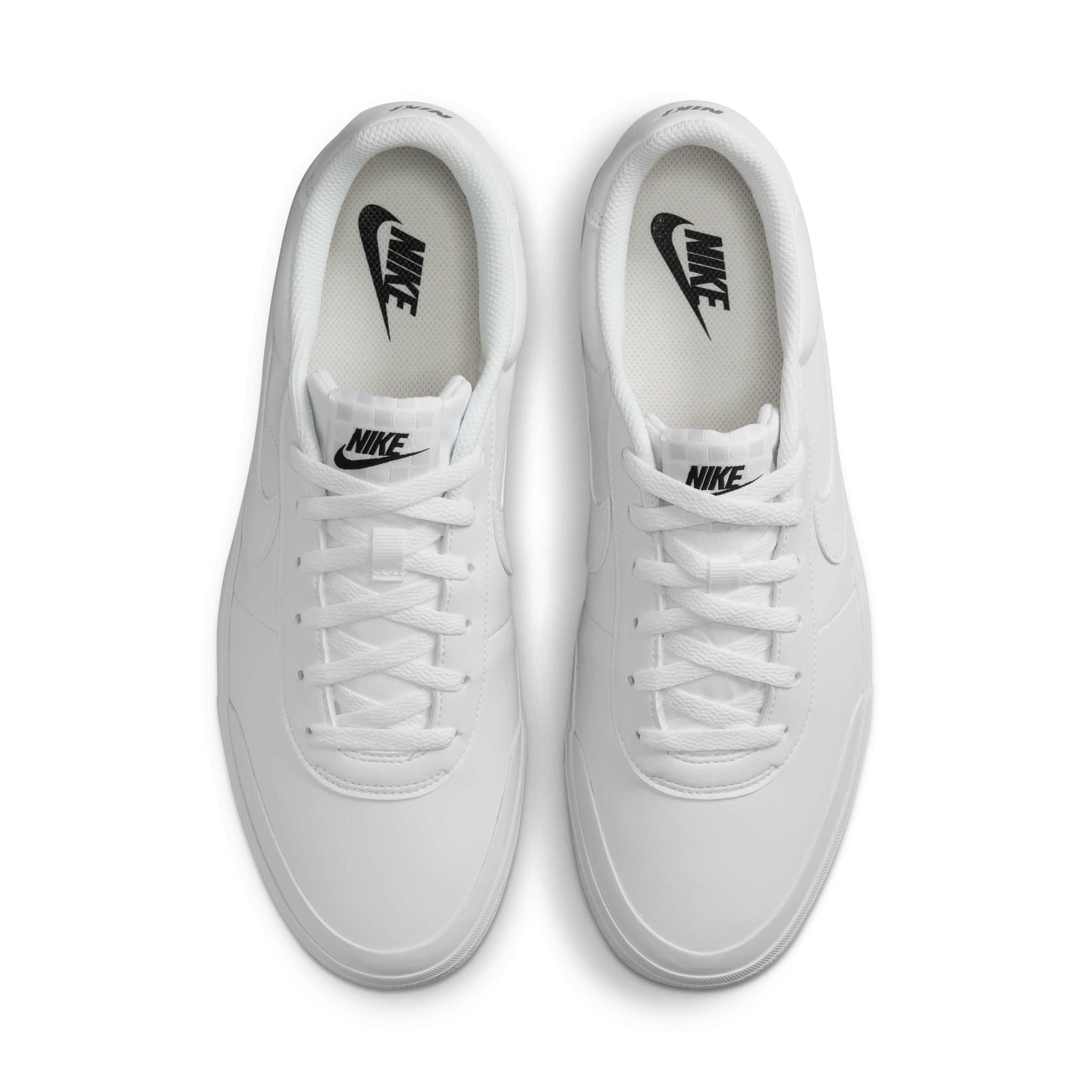 Nike Court Shot "White/Black/White" Men's Shoe - WHITE/BLACK/WHITE Thumbnail View 4
