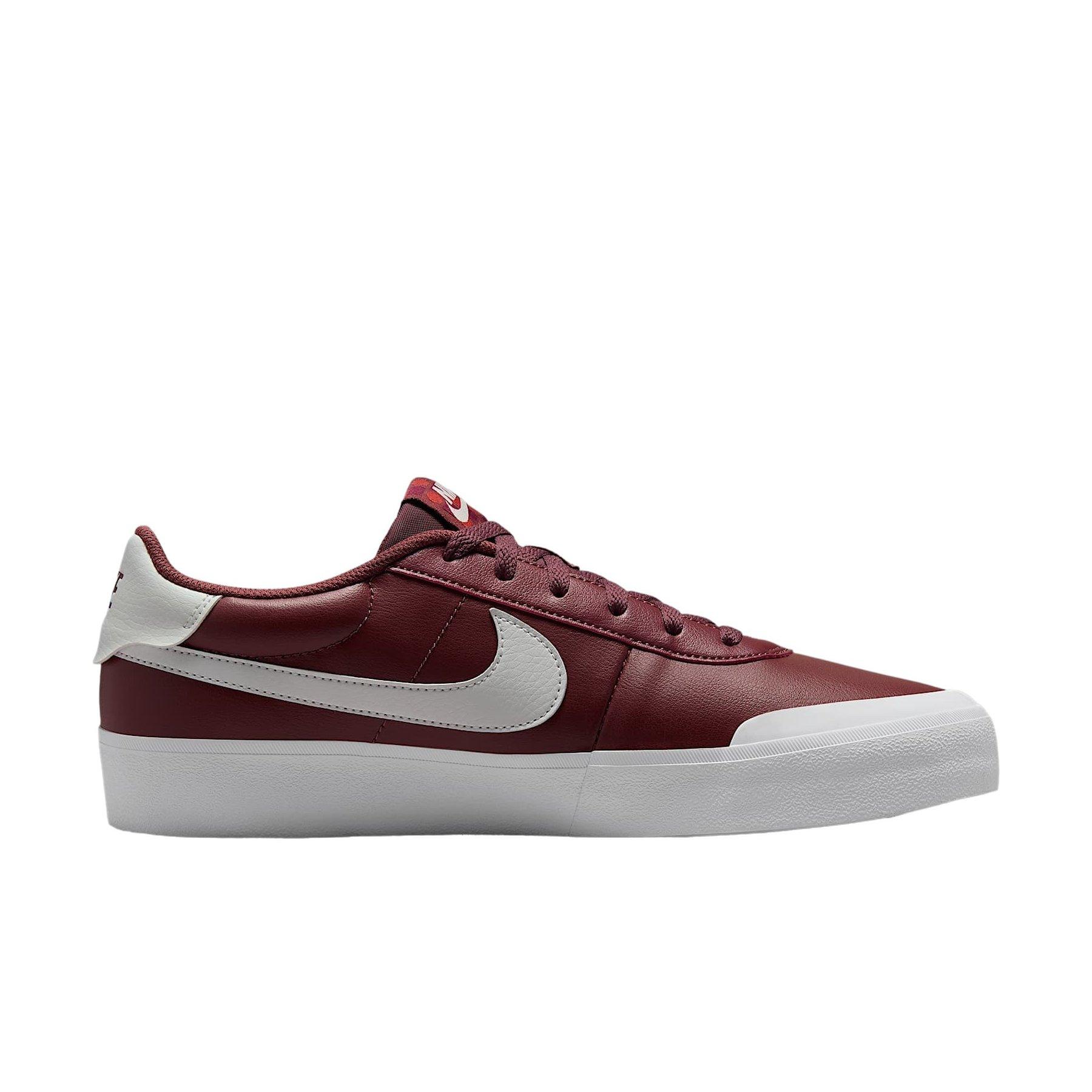 Nike Court Shot Men's Shoe Red Sepia/White | Hibbett