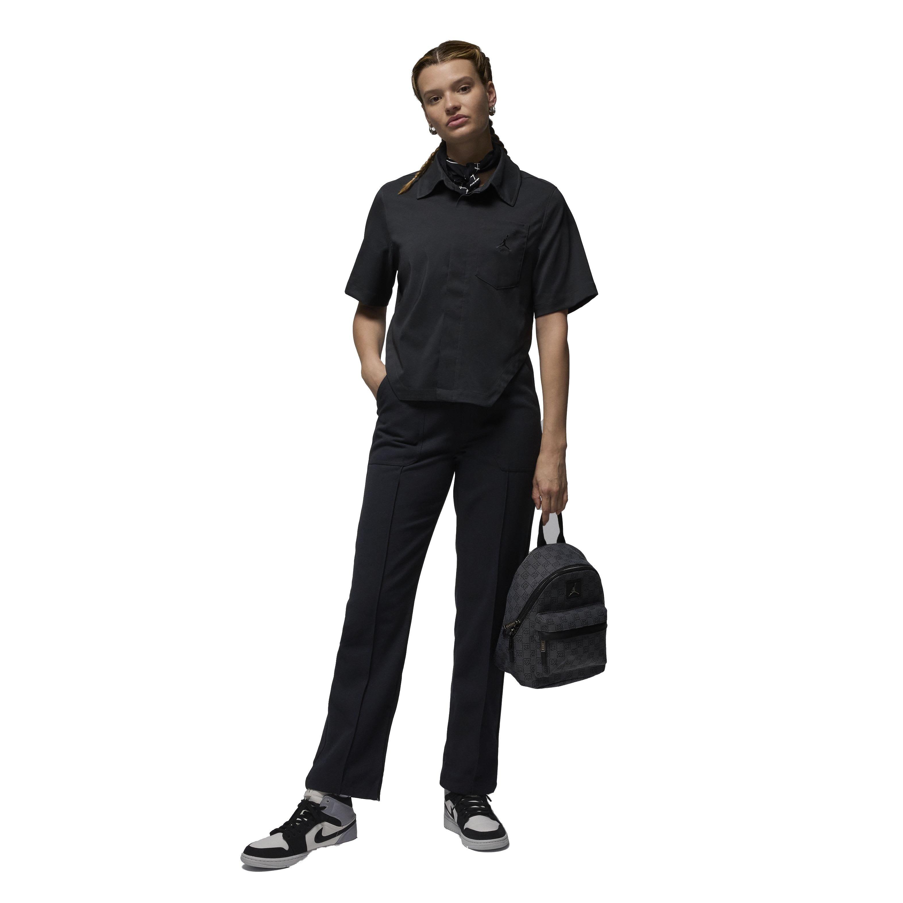 Jordan Women's Woven Pants - BLACK Thumbnail View 6