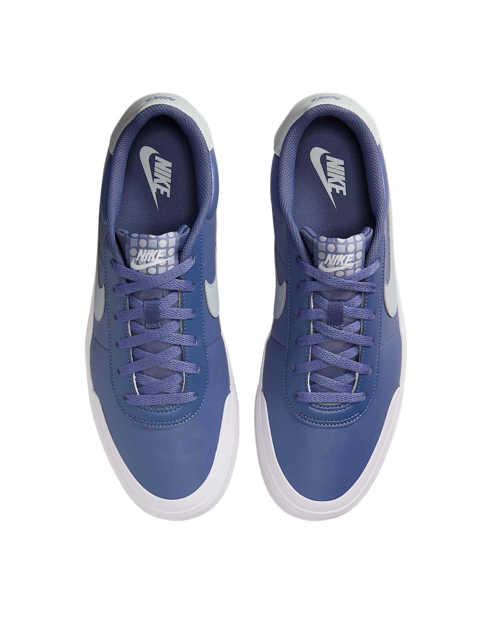 Nike Court Shot "Diffused Blue/White/Cement Grey/Pure Platinum" Men's Shoe - BLUE/WHITE/GREY/PLATINUM Thumbnail View 3