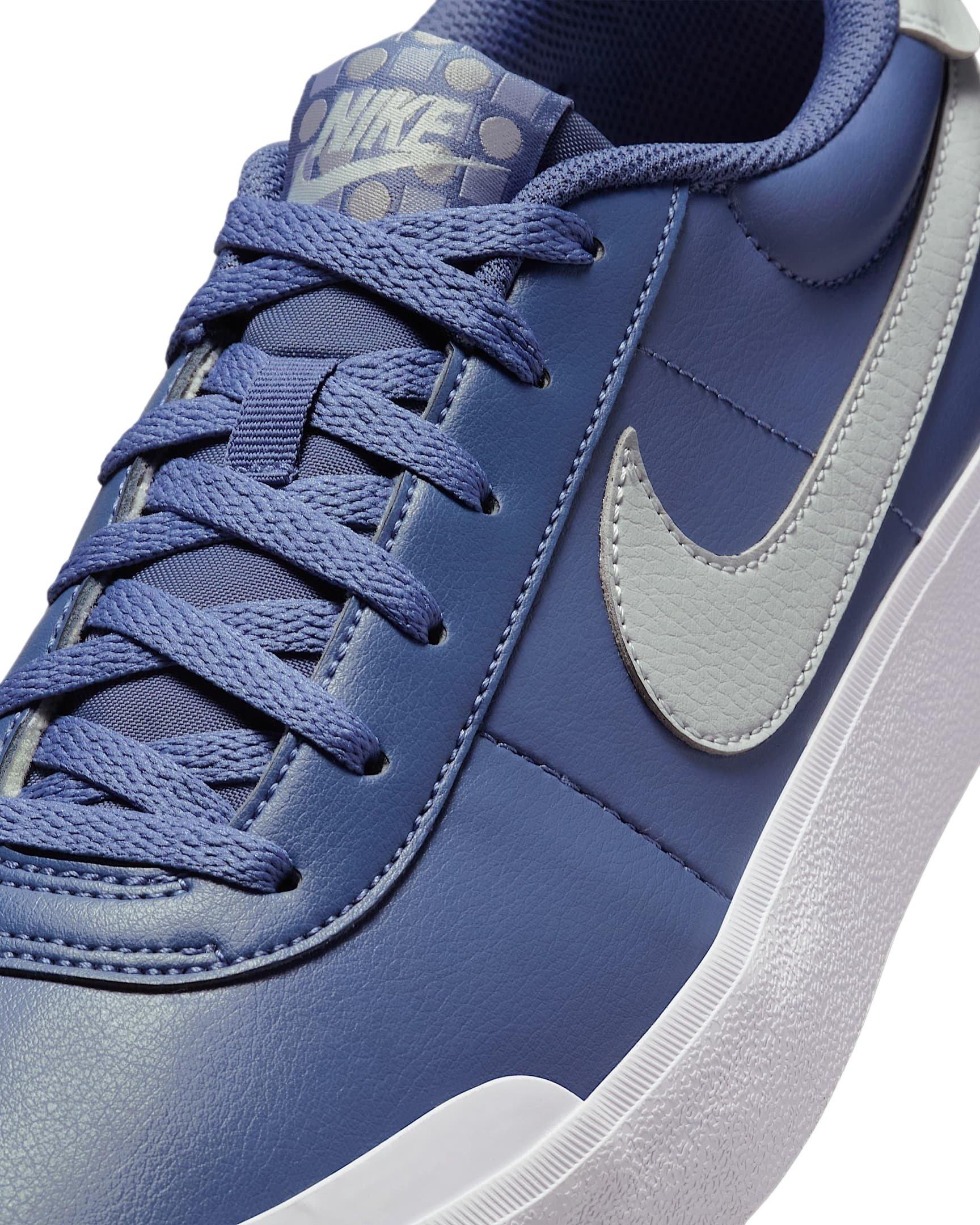 Nike Court Shot "Diffused Blue/White/Cement Grey/Pure Platinum" Men's Shoe - BLUE/WHITE/GREY/PLATINUM Thumbnail View 6