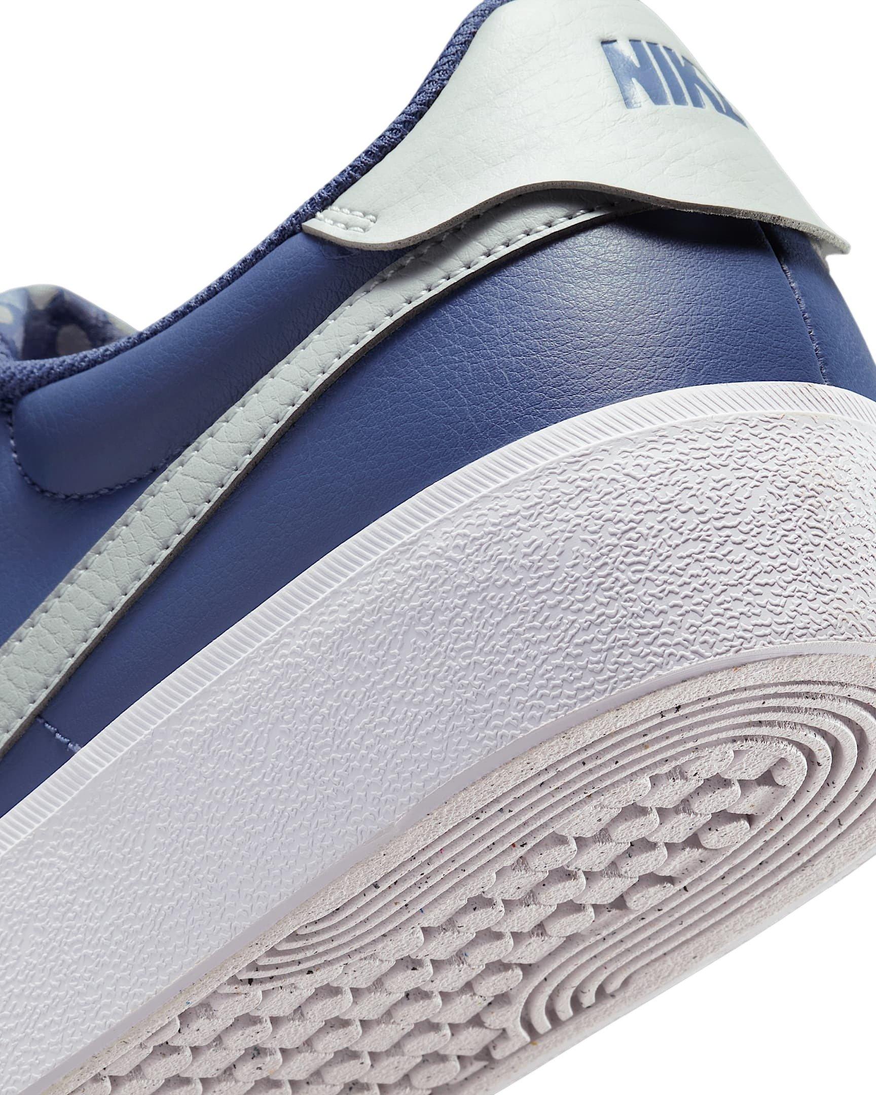 Nike Court Shot "Diffused Blue/White/Cement Grey/Pure Platinum" Men's Shoe - BLUE/WHITE/GREY/PLATINUM Thumbnail View 7