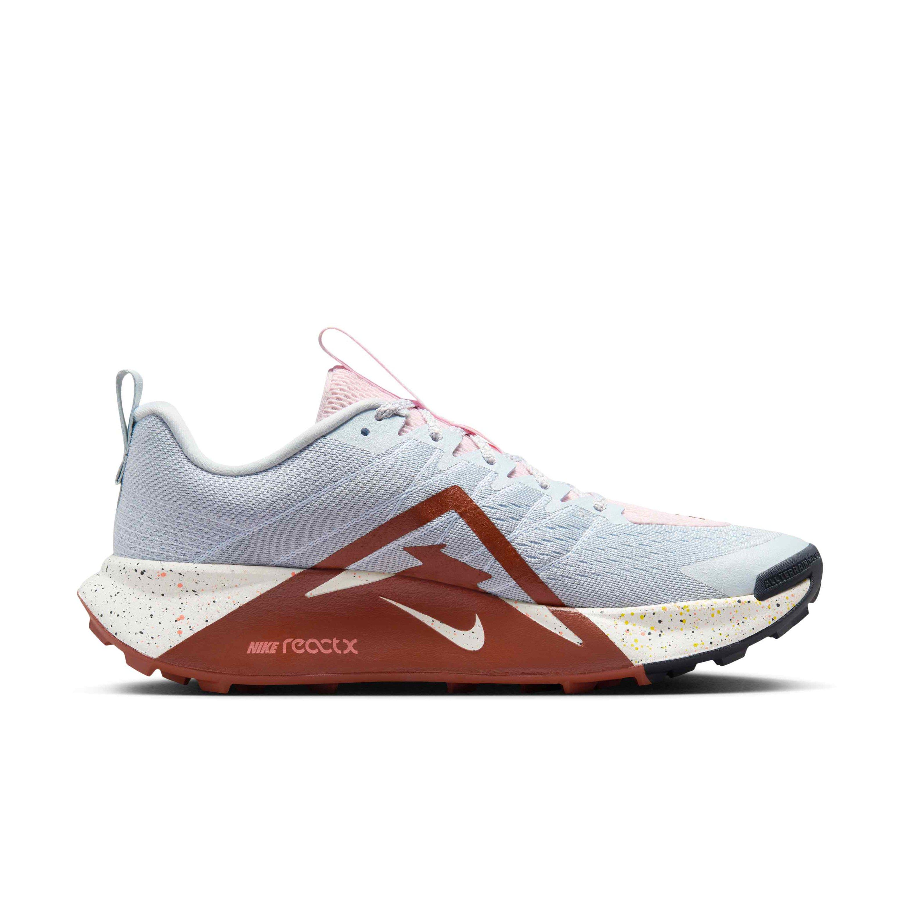 Nike Wildhorse 10 "Pure Platinum/Football Grey/Pink Foam/Armory Navy" Men's Trail Running Shoe - PLATINUM/GREY/PINK/NAVY Thumbnail View 1