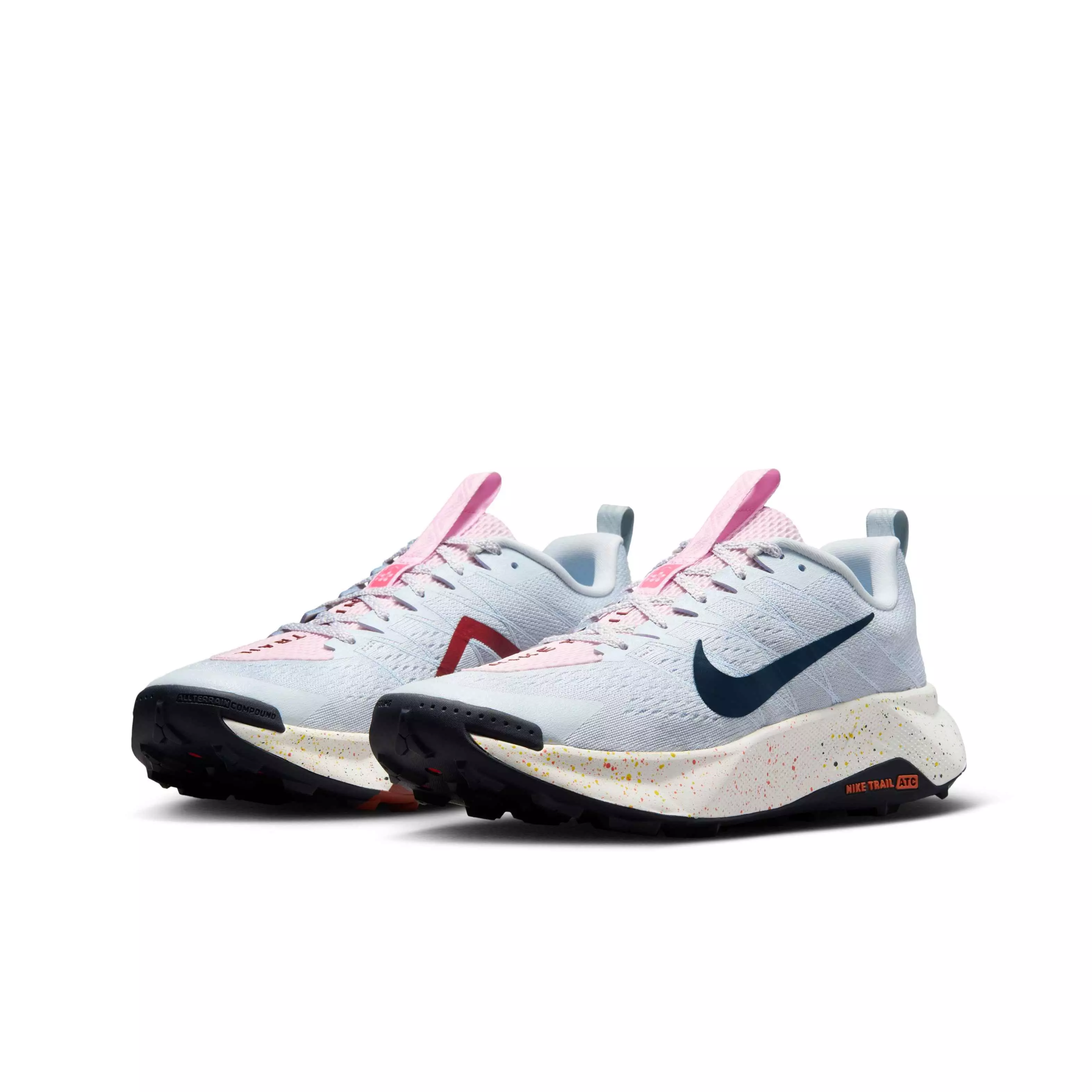 Nike Wildhorse 10 "Pure Platinum/Football Grey/Pink Foam/Armory Navy" Men's Trail Running Shoe - PLATINUM/GREY/PINK/NAVY