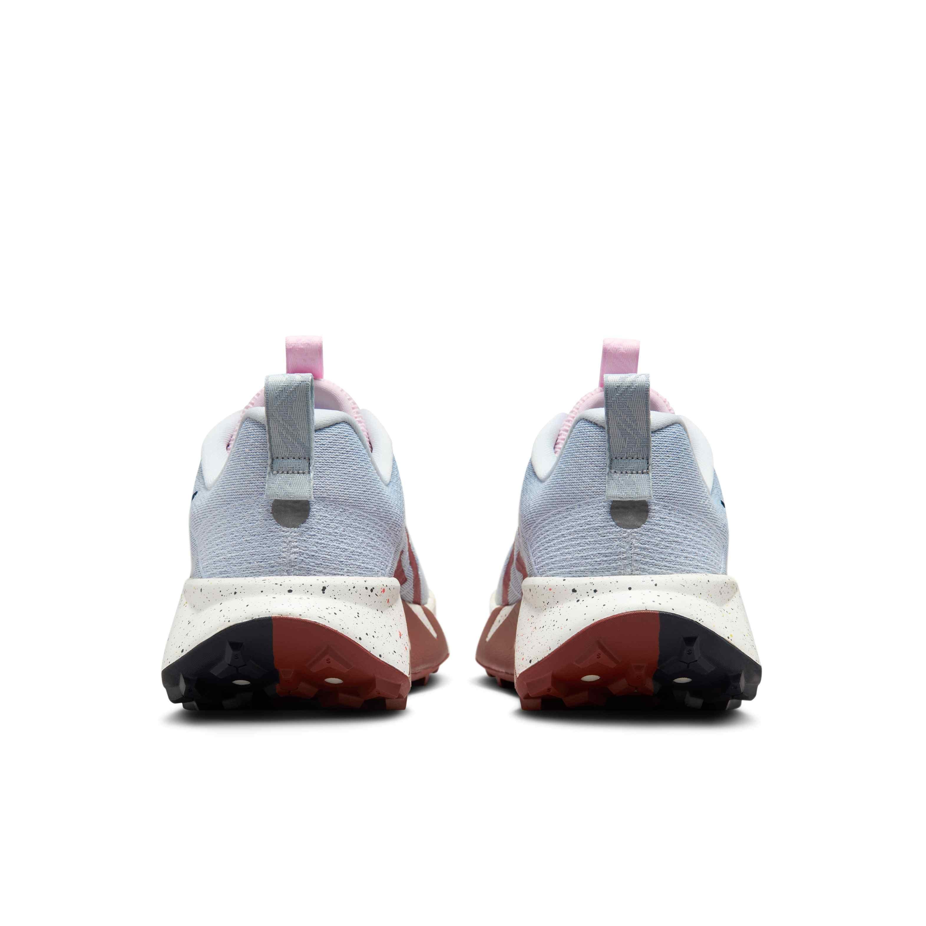 Nike Wildhorse 10 "Pure Platinum/Football Grey/Pink Foam/Armory Navy" Men's Trail Running Shoe - PLATINUM/GREY/PINK/NAVY Thumbnail View 5