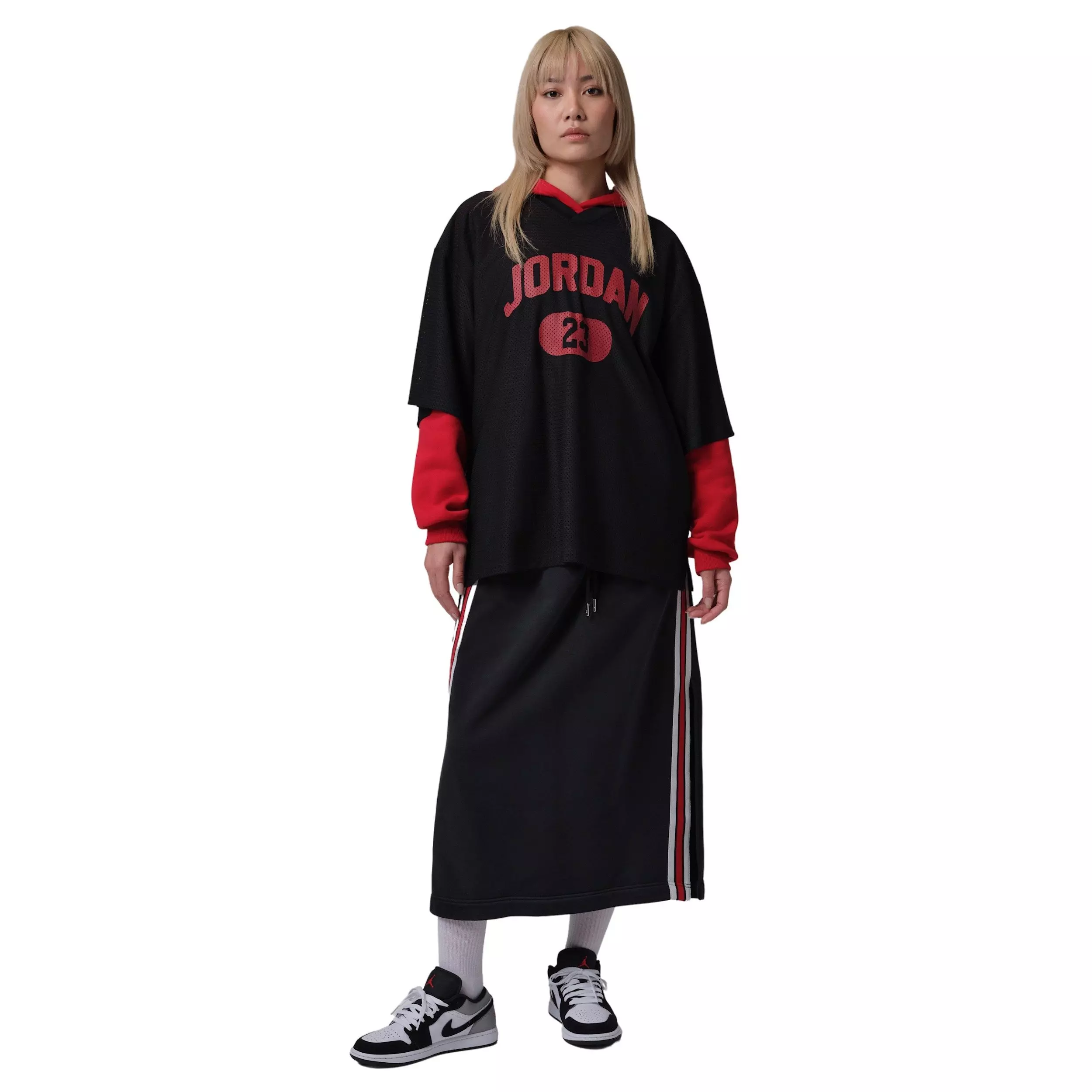Jordan Women's Flight Fleece Skirt - Black - BLACK