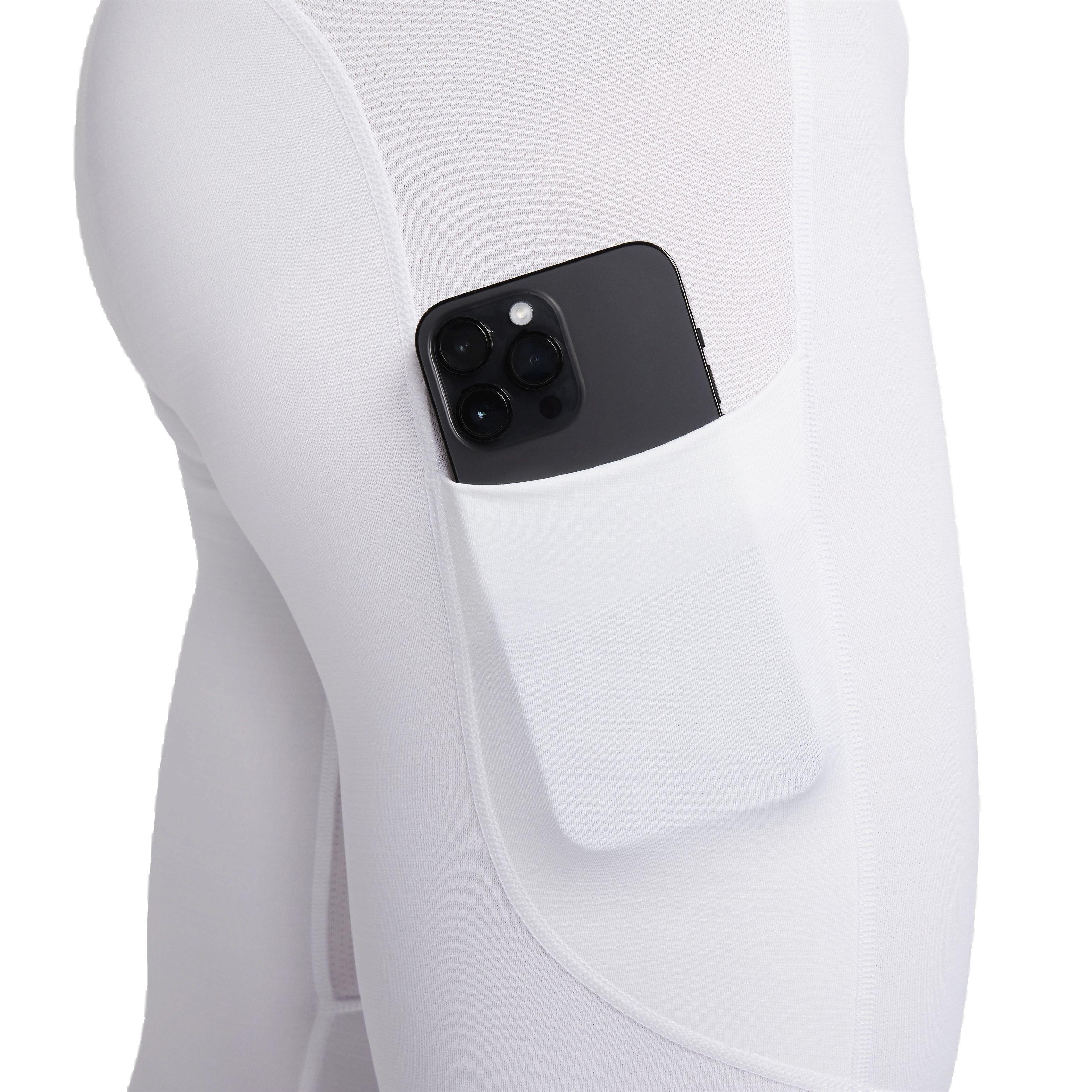 Nike Men's Pro Warm Tights - GREY Thumbnail View 4