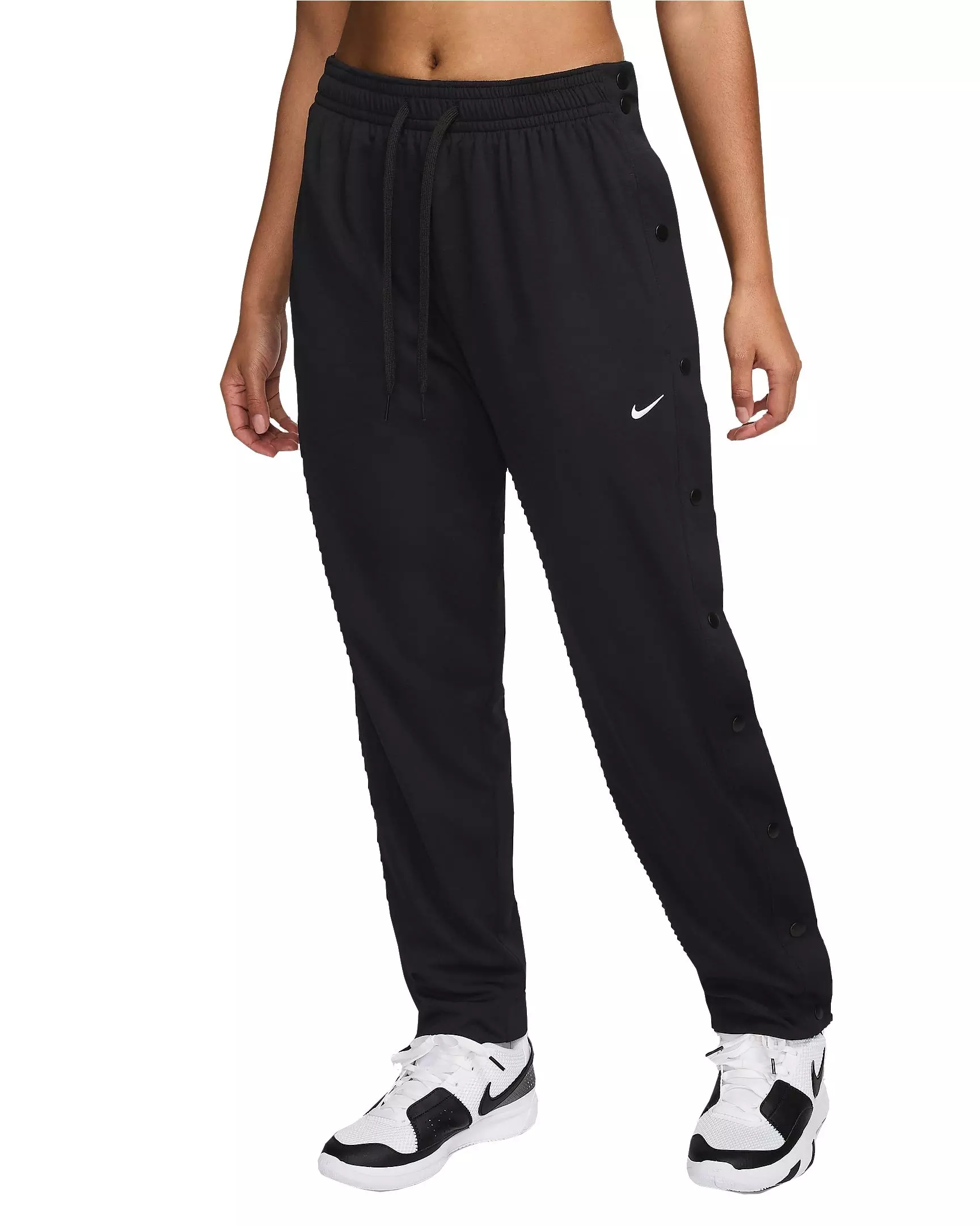 Nike Women's Dri-FIT Tear-Away Basketball Pants - BLACK