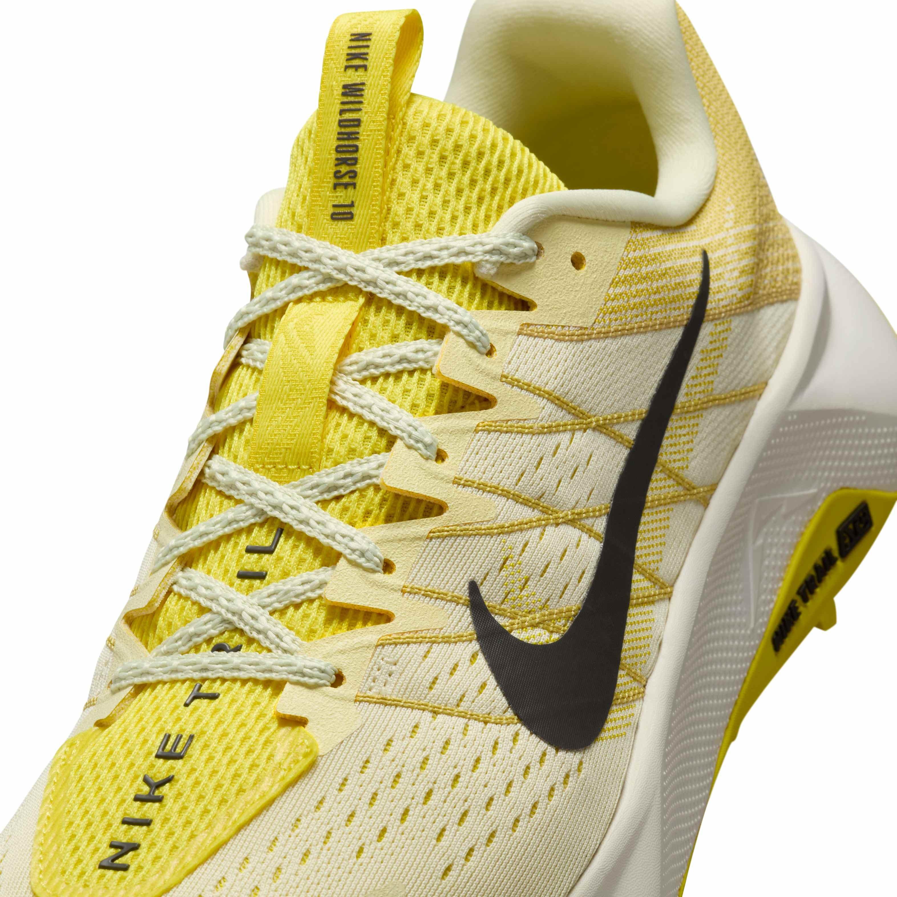 Nike Wildhorse 10 "Alabaster/Lightning/Saturn Gold/Medium Ash" Men's Trail Running Shoe - ALABASTER/LIGHTNING/GOLD/MD ASH Thumbnail View 7