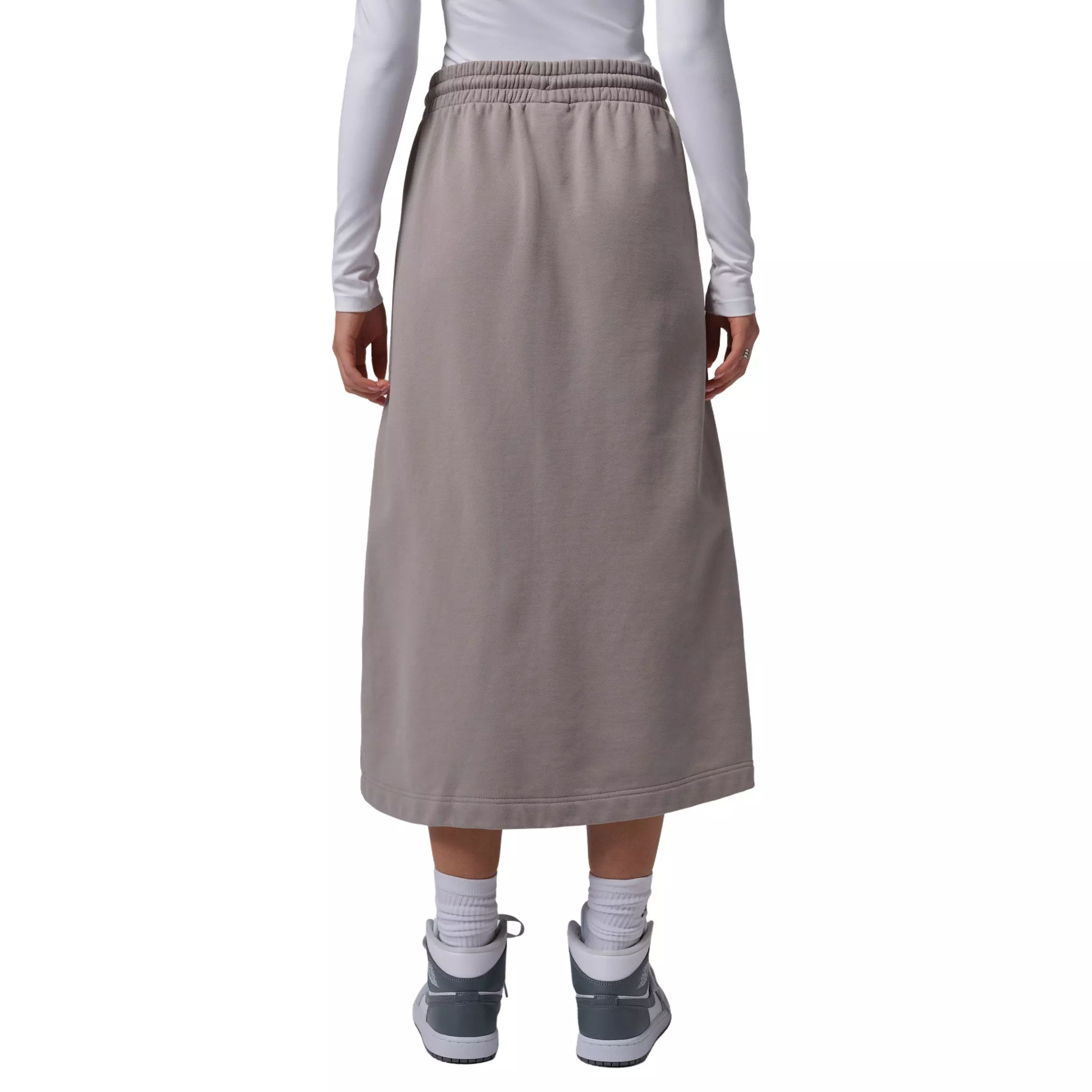 Jordan Women's Flight Fleece Skirt - Stone - STONE
