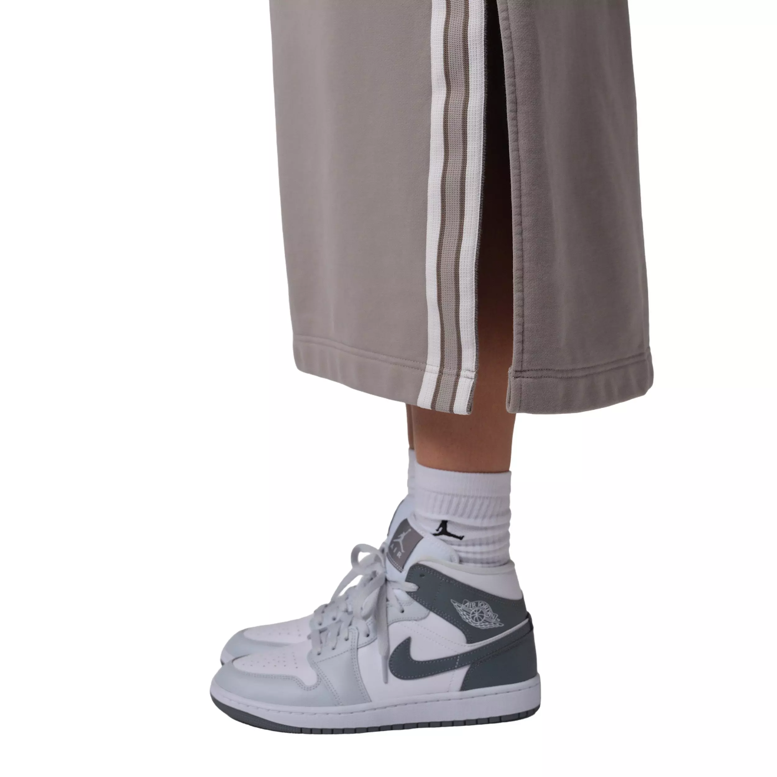 Jordan Women's Flight Fleece Skirt -Stone - STONE