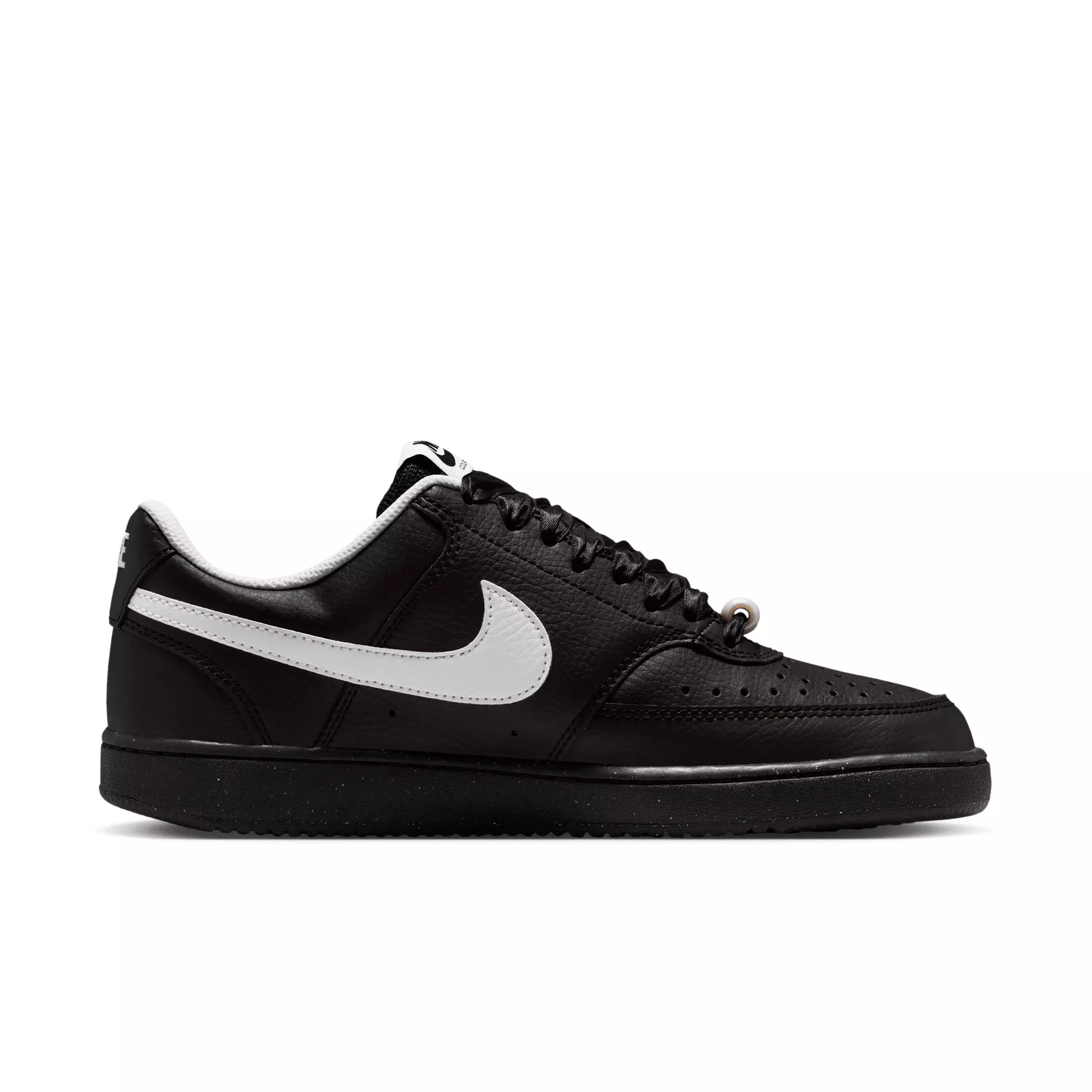 Nike Court Vision Low "Black/White" Women's Shoe - BLACK/WHITE