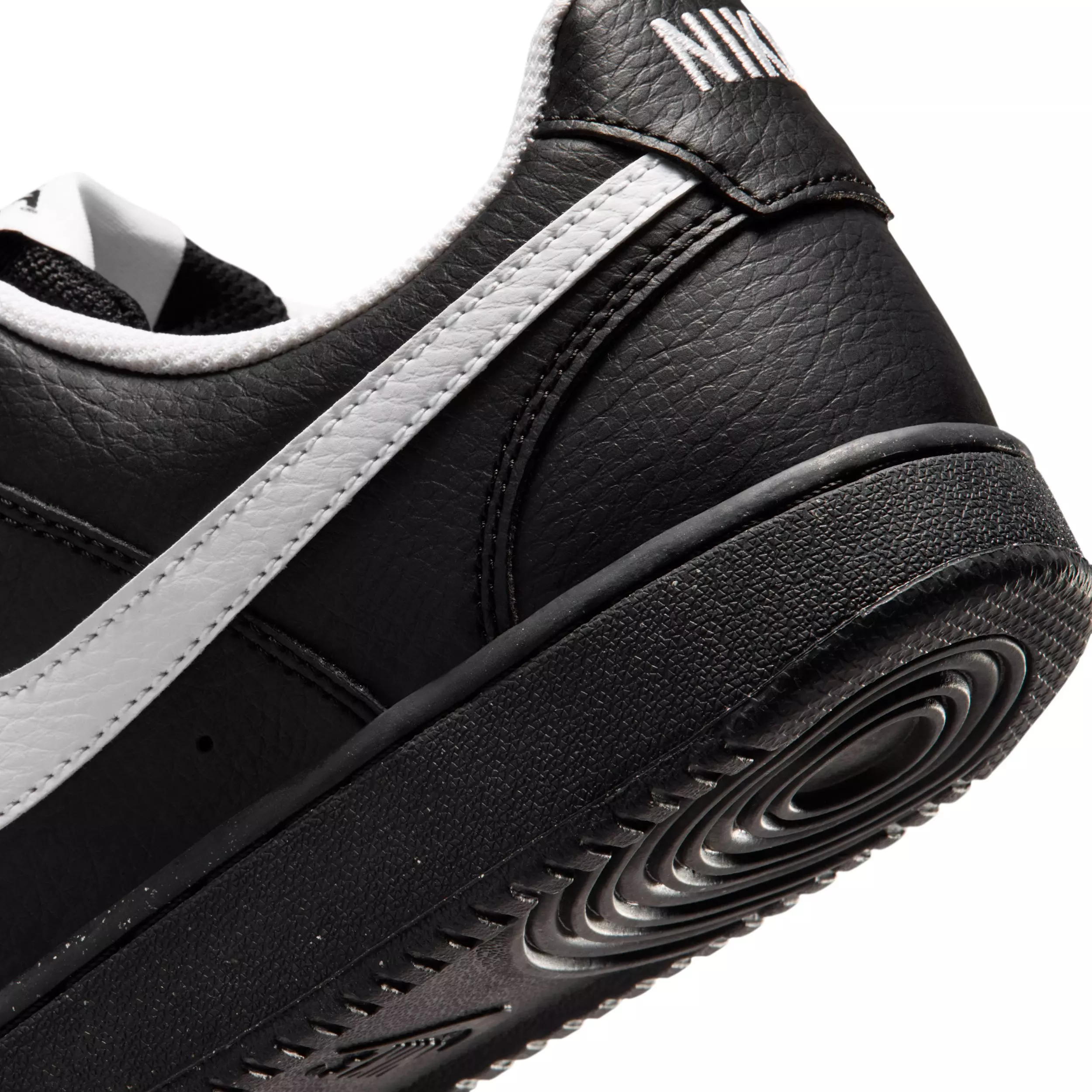 Nike Court Vision Low "Black/White" Women's Shoe - BLACK/WHITE