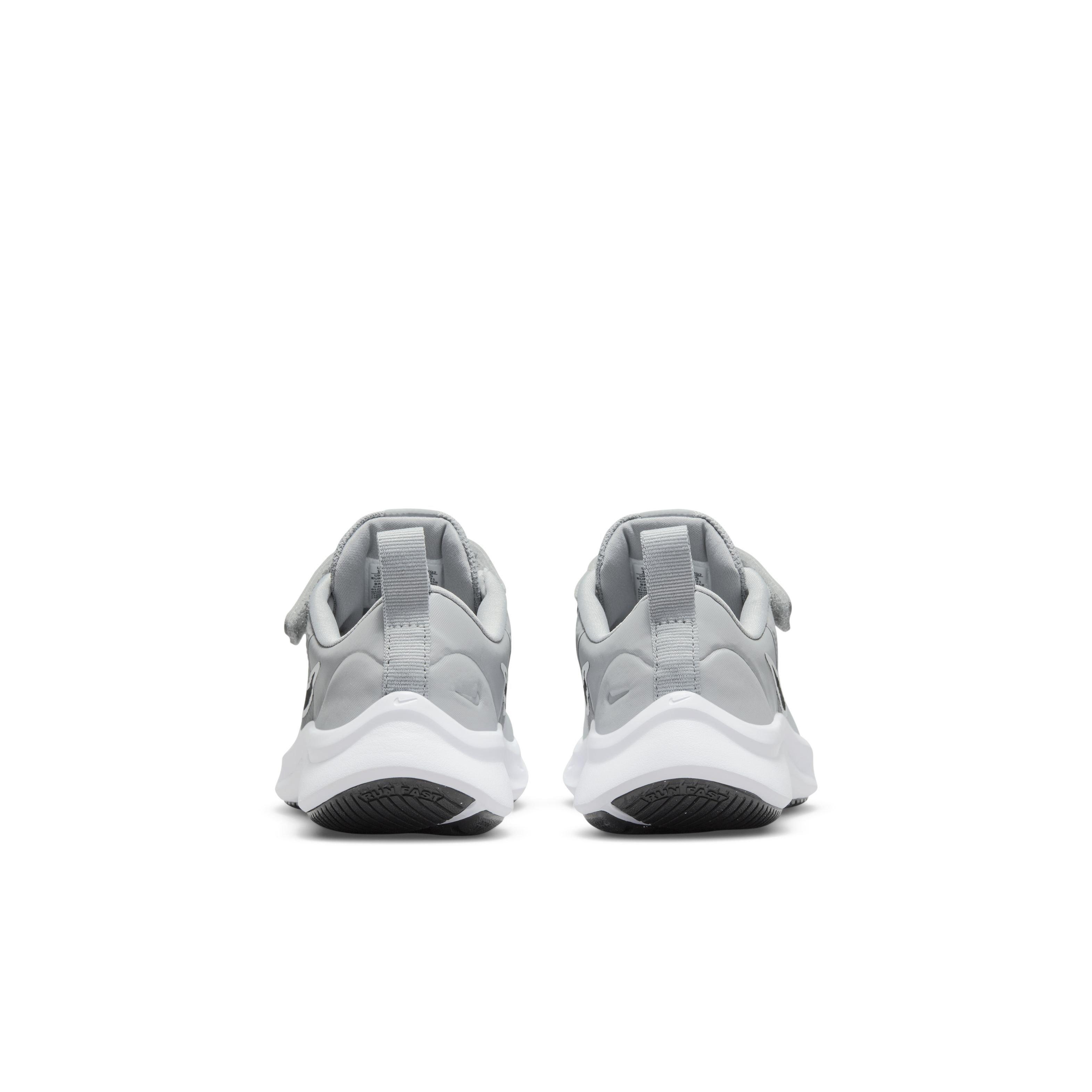 Nike Star Runner 3 "Light Smoke Grey/Black/Smoke Grey" Preschool Boys' Running Shoe - GREY Thumbnail View 5