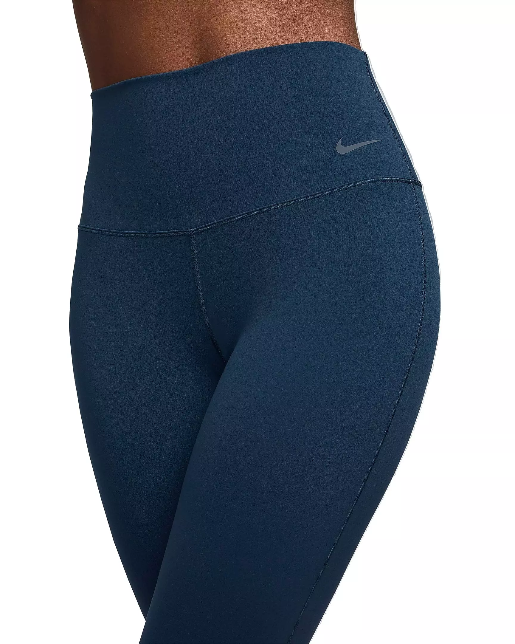 Nike Women's Zenvy High-Waisted Flared Leggings - BLUE