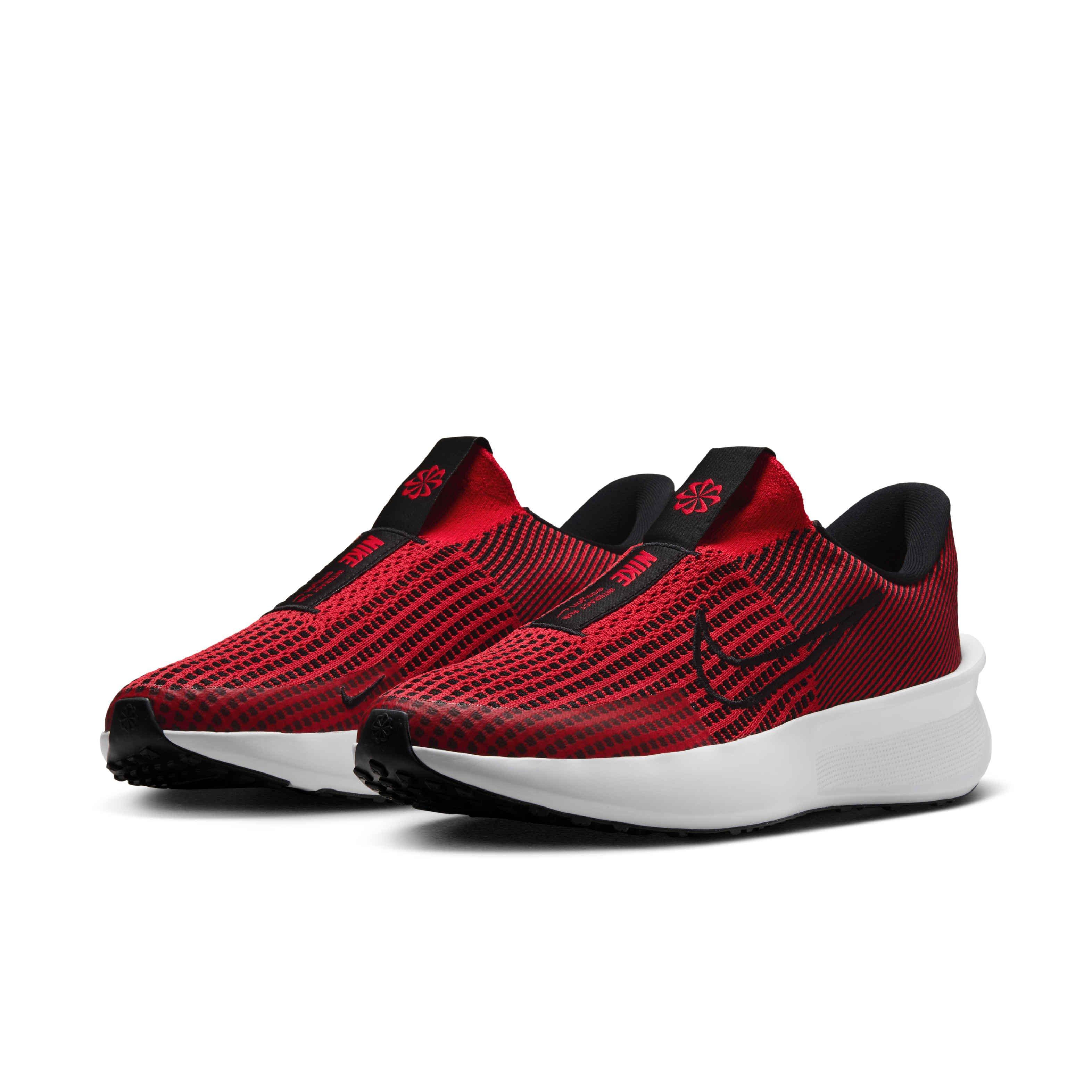 Nike Interact Run EasyOn "University Red/White/Black" Men's Running Shoe - RED/WHITE/BLACK Thumbnail View 3