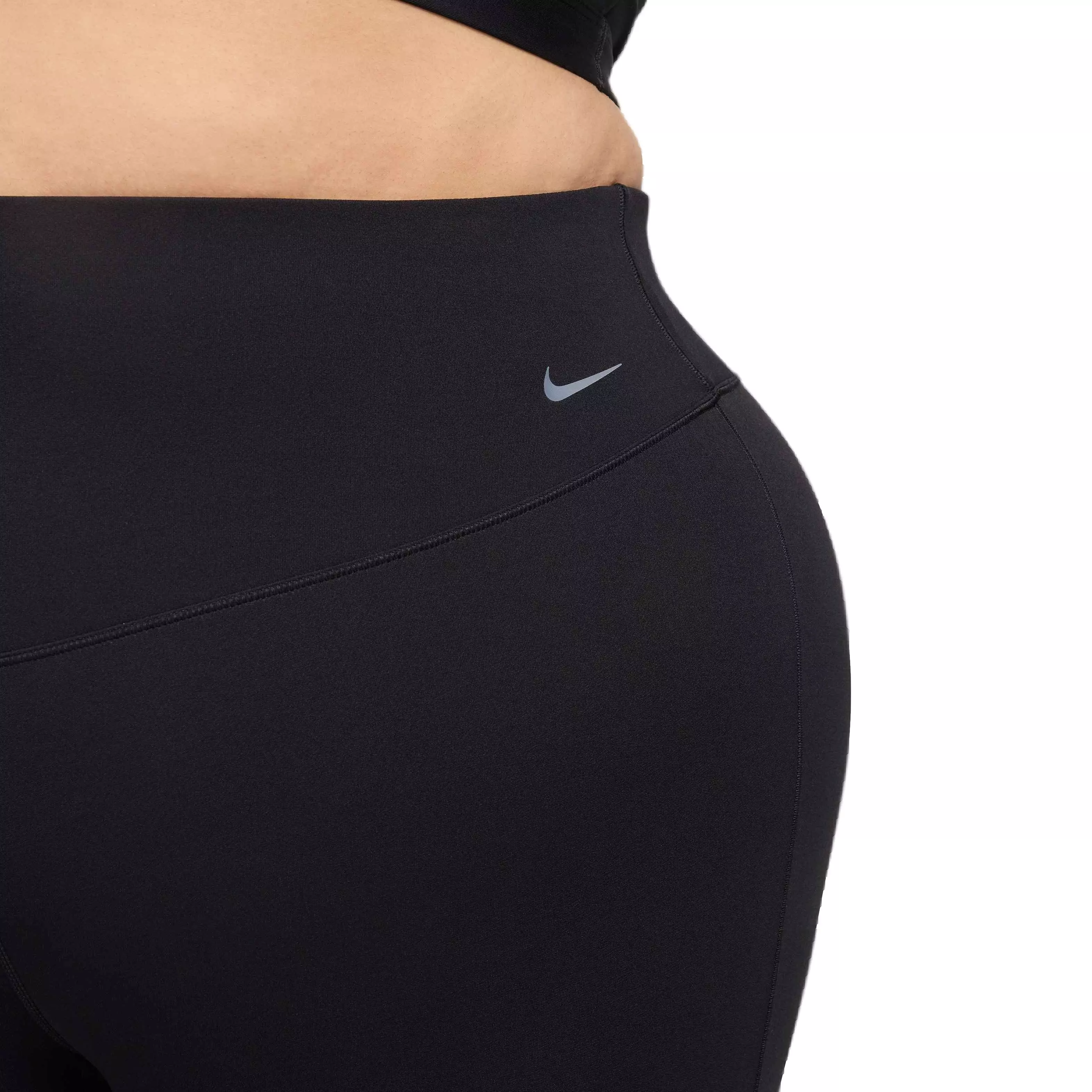 Nike Women's Zenvy High Waisted Flared Leggings - BLACK