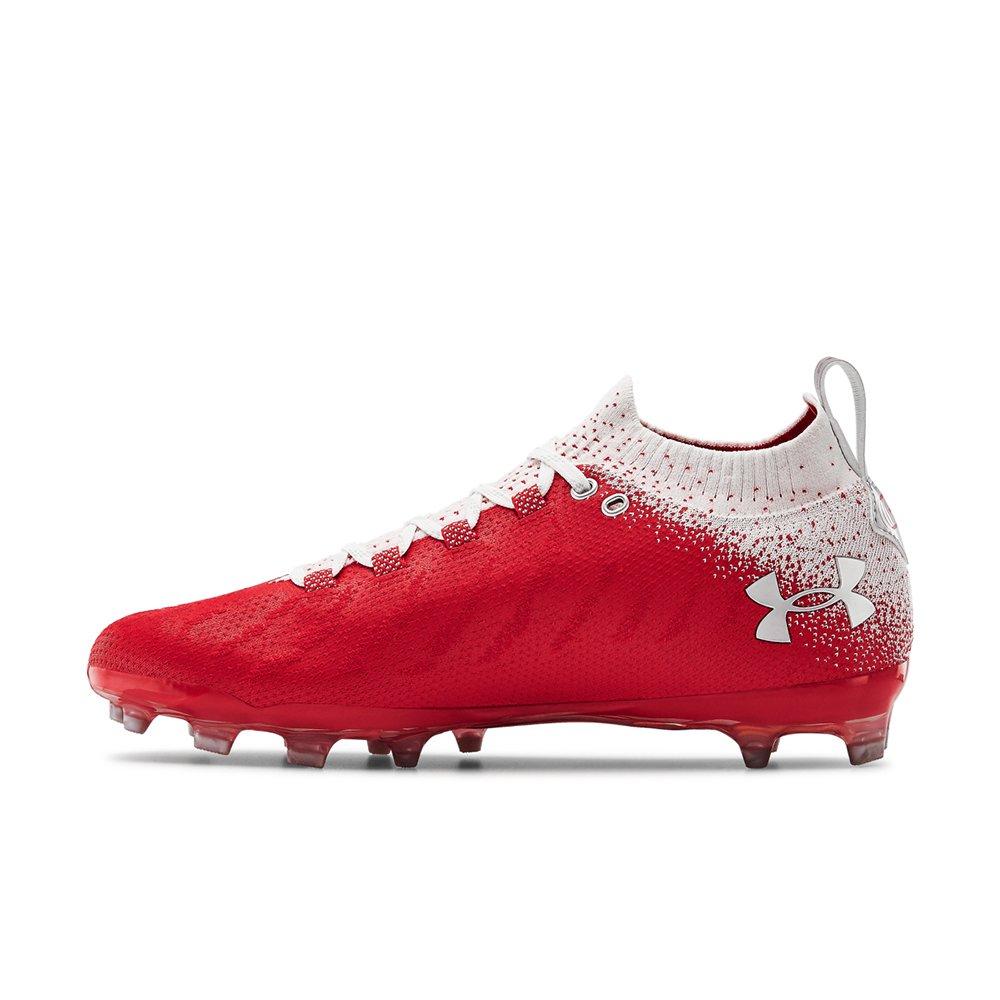 black and red under armour cleats