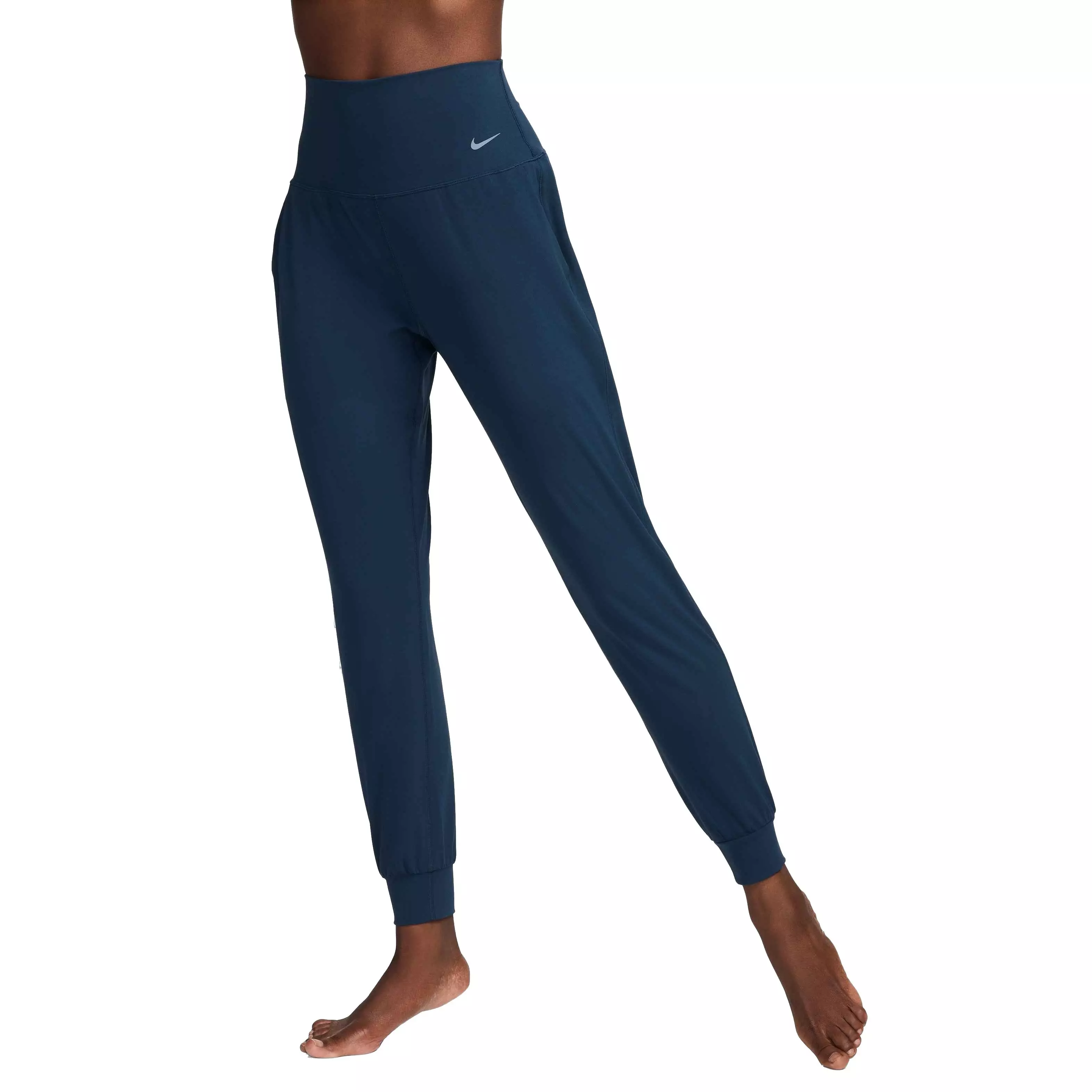 Nike Women's Zenvy Dri-FIT High-Waisted Joggers - NAVY
