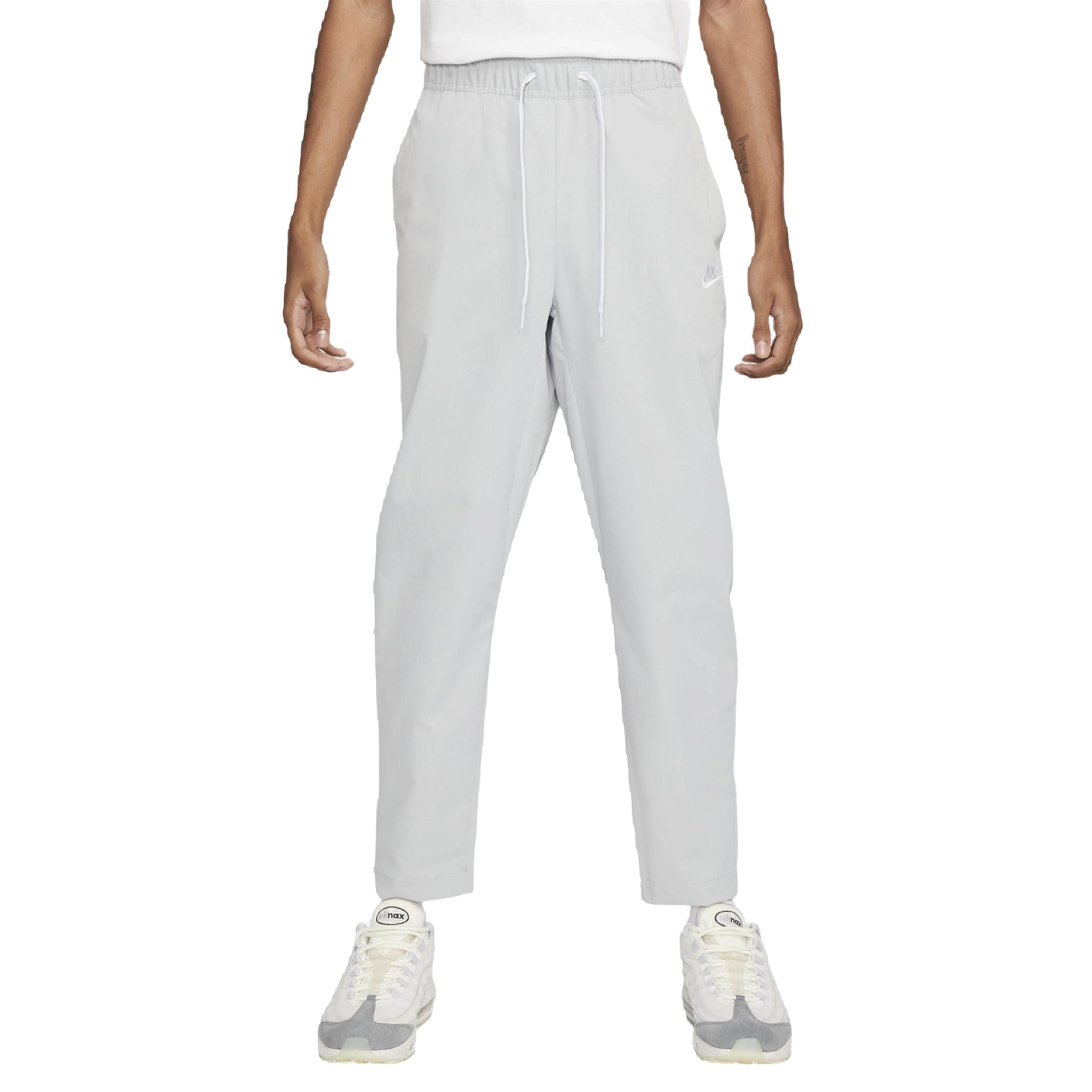 Nike Men's Club Woven Tapered Leg Pants - Grey - GREY Thumbnail View 1