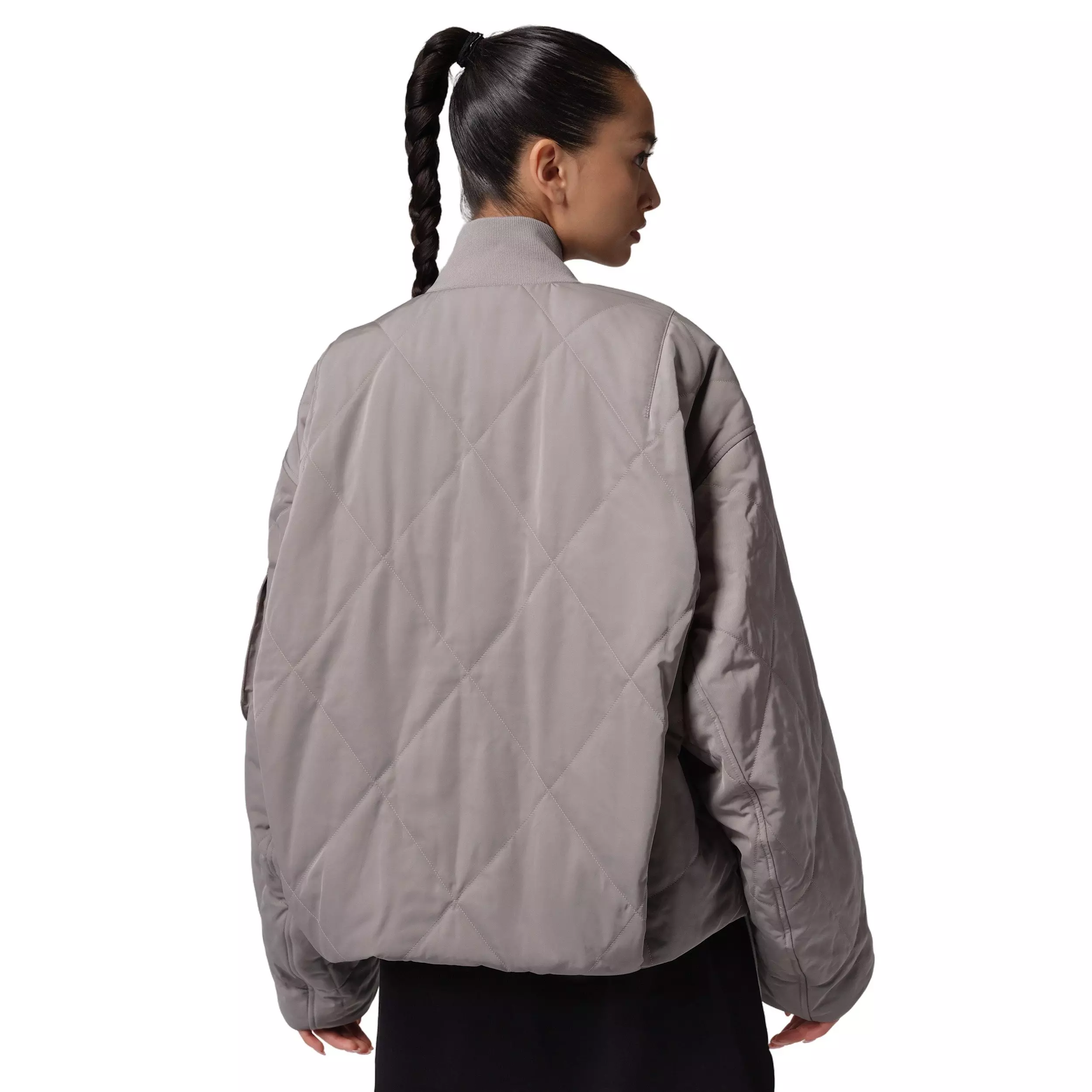 Jordan Women's Flight Quilted Renegade Jacket - Stone - STONE