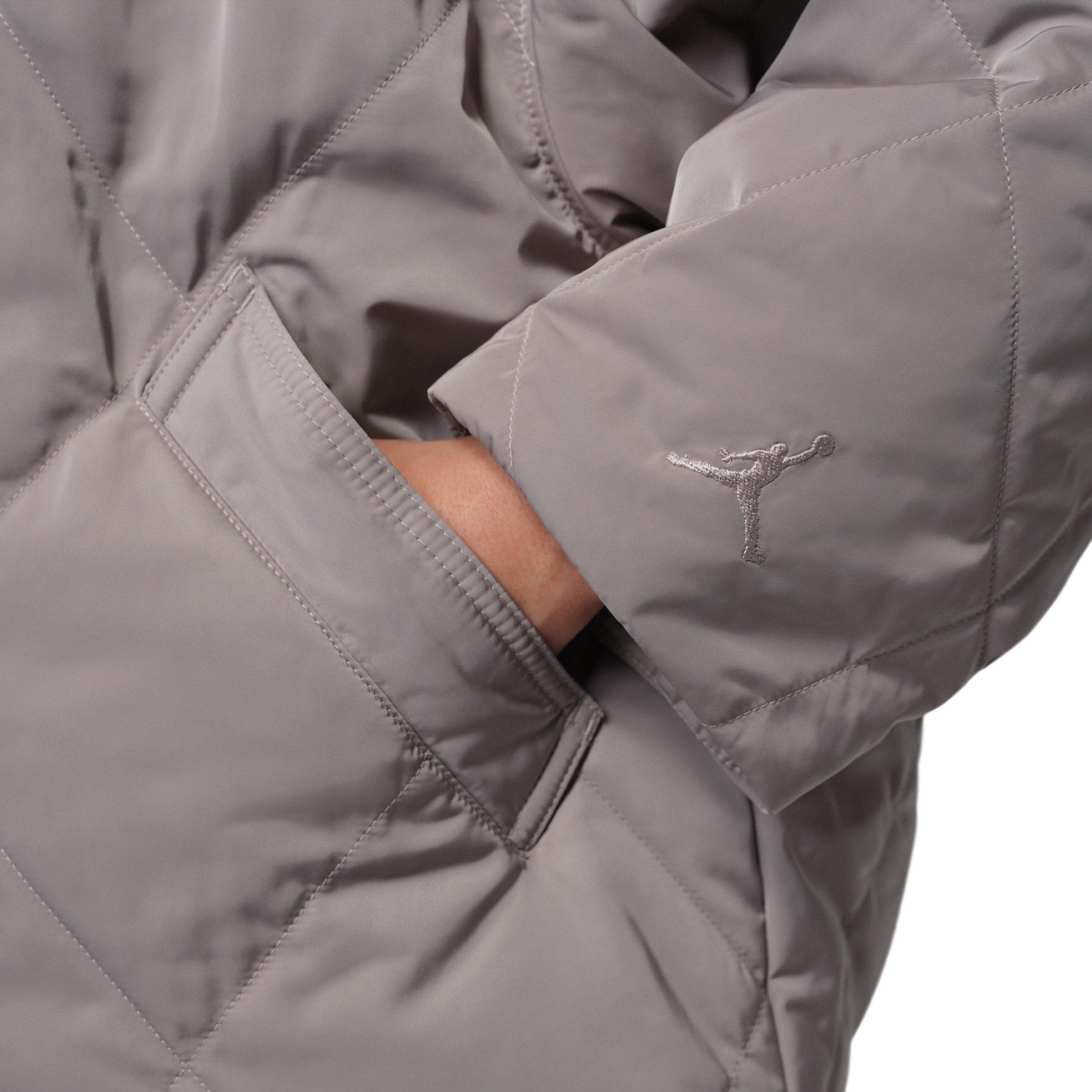 Jordan Women's Flight Quilted Renegade Jacket -Stone - STONE Thumbnail View 5