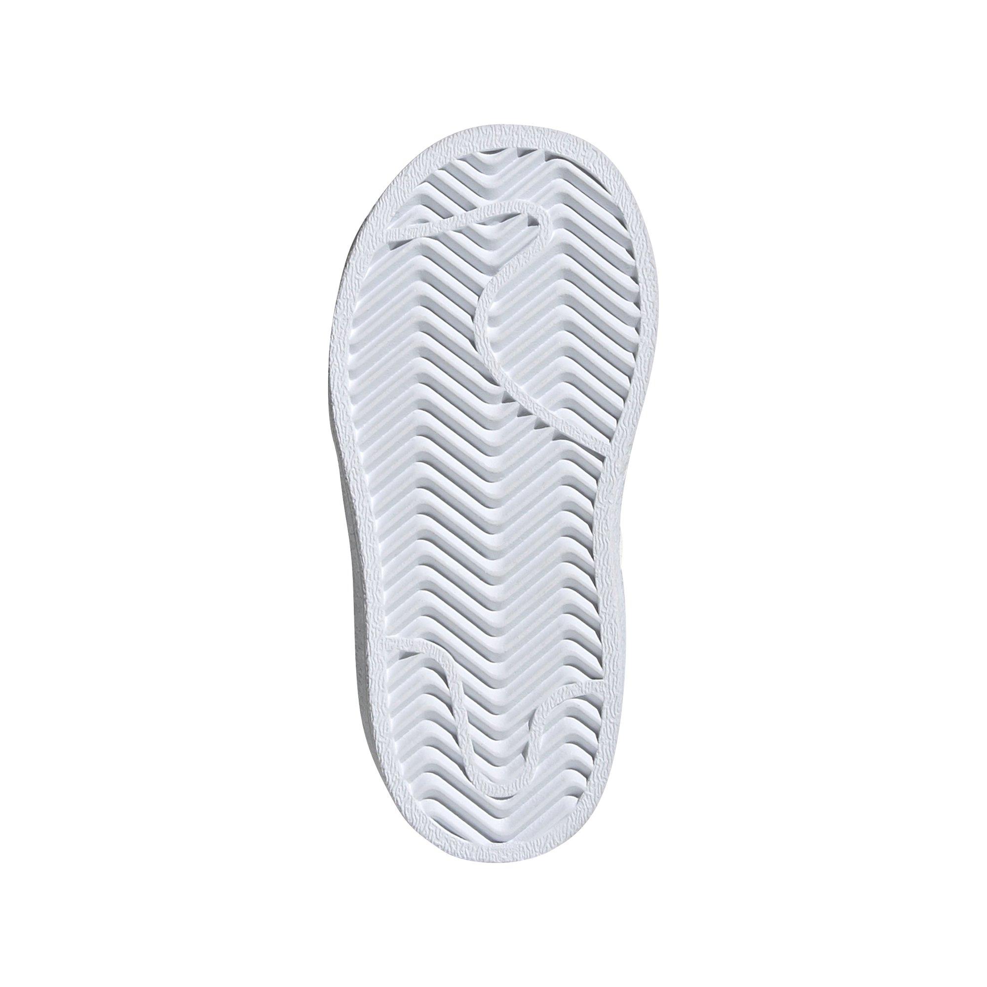 adidas Superstar "Cloud White" Toddler Kids' Shoe - WHITE Thumbnail View 9