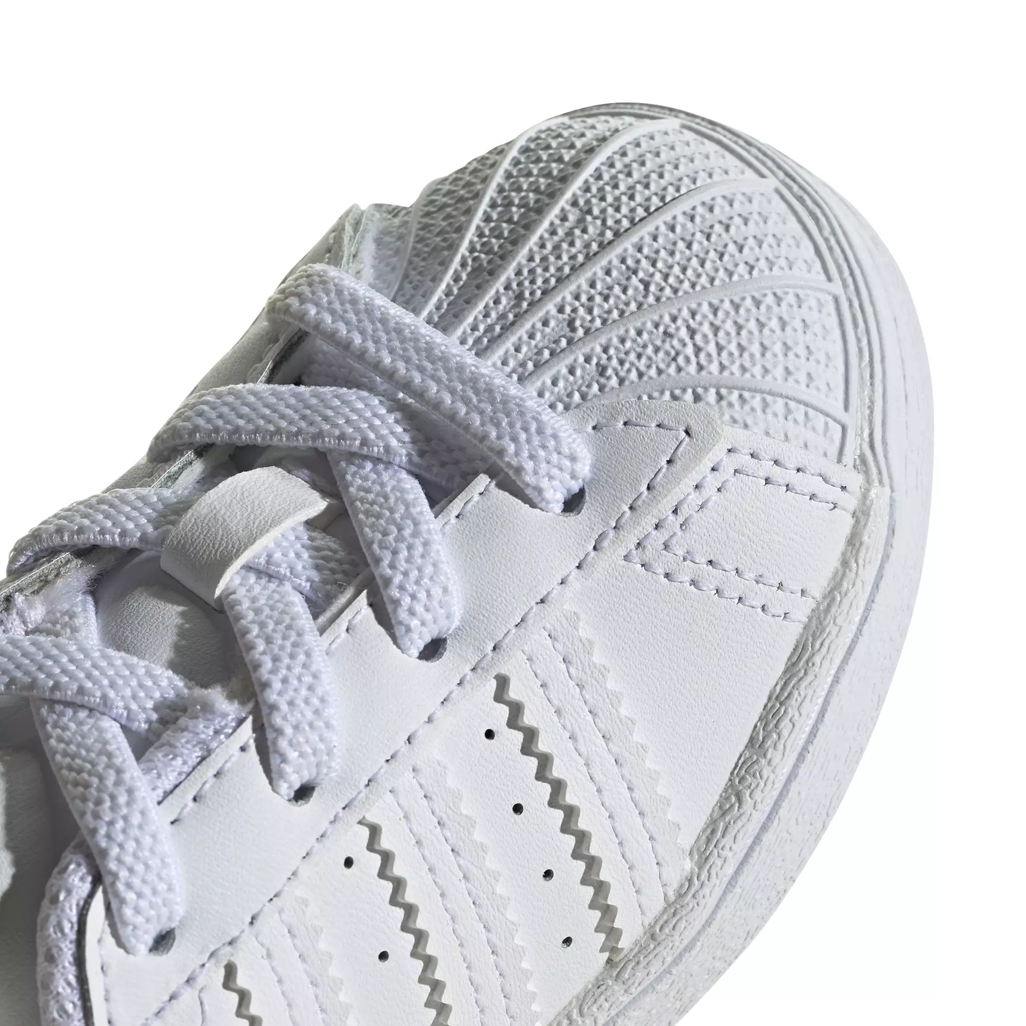 adidas Superstar "Cloud White" Toddler Kids' Shoe - WHITE