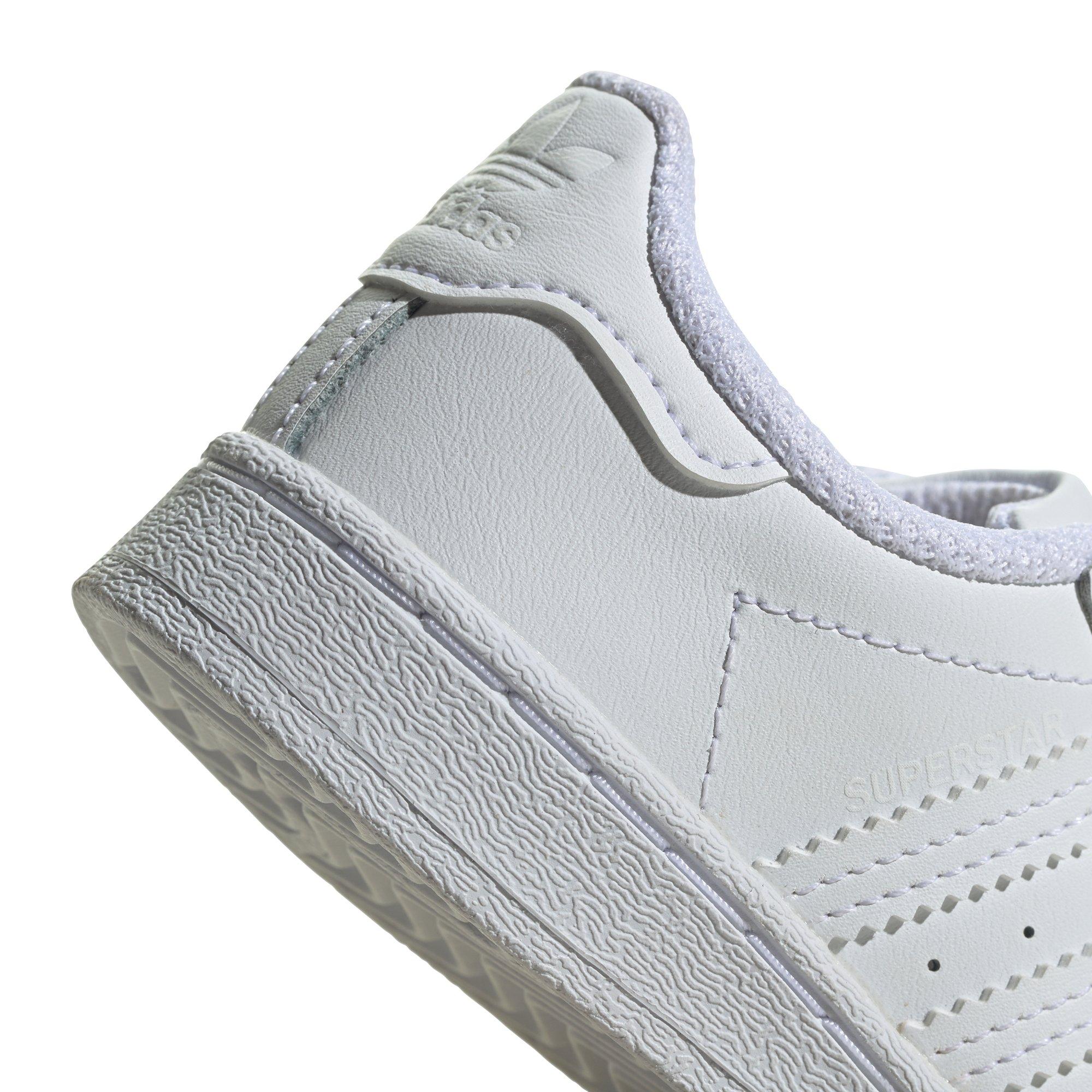 adidas Superstar "Cloud White" Toddler Kids' Shoe - WHITE Thumbnail View 4