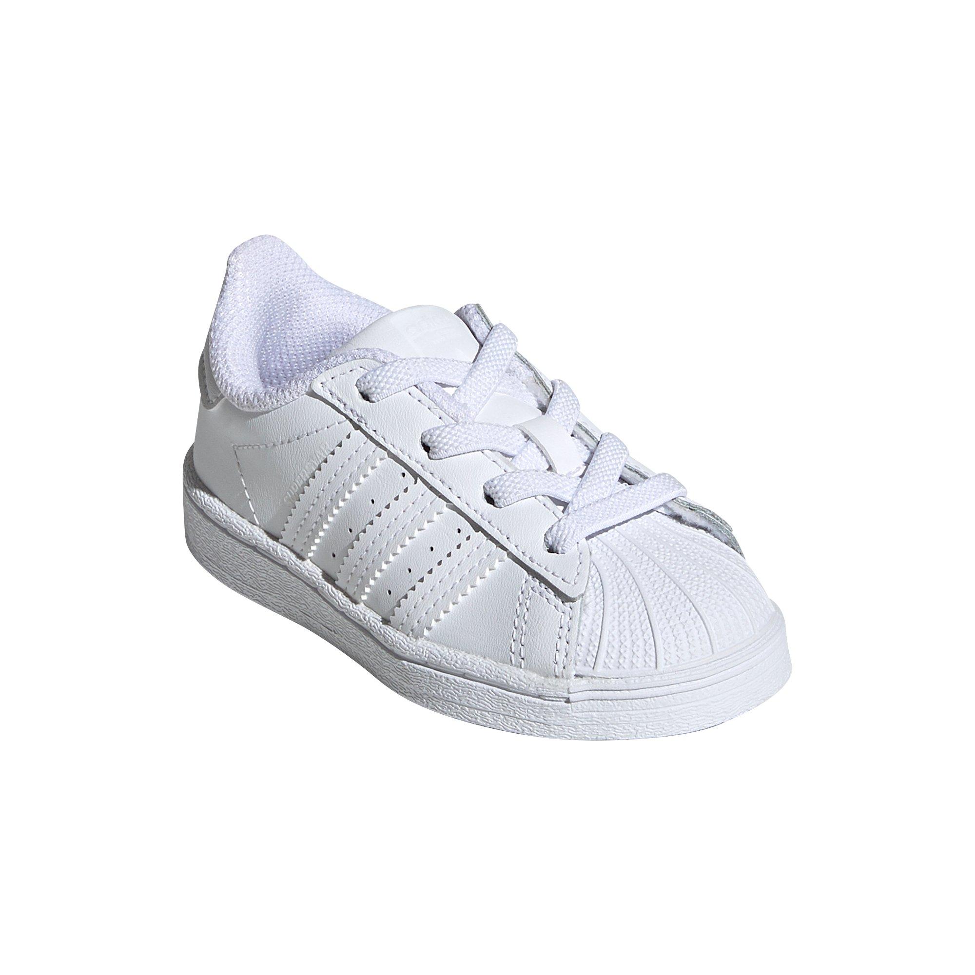 adidas Superstar "Cloud White" Toddler Kids' Shoe - WHITE Thumbnail View 6